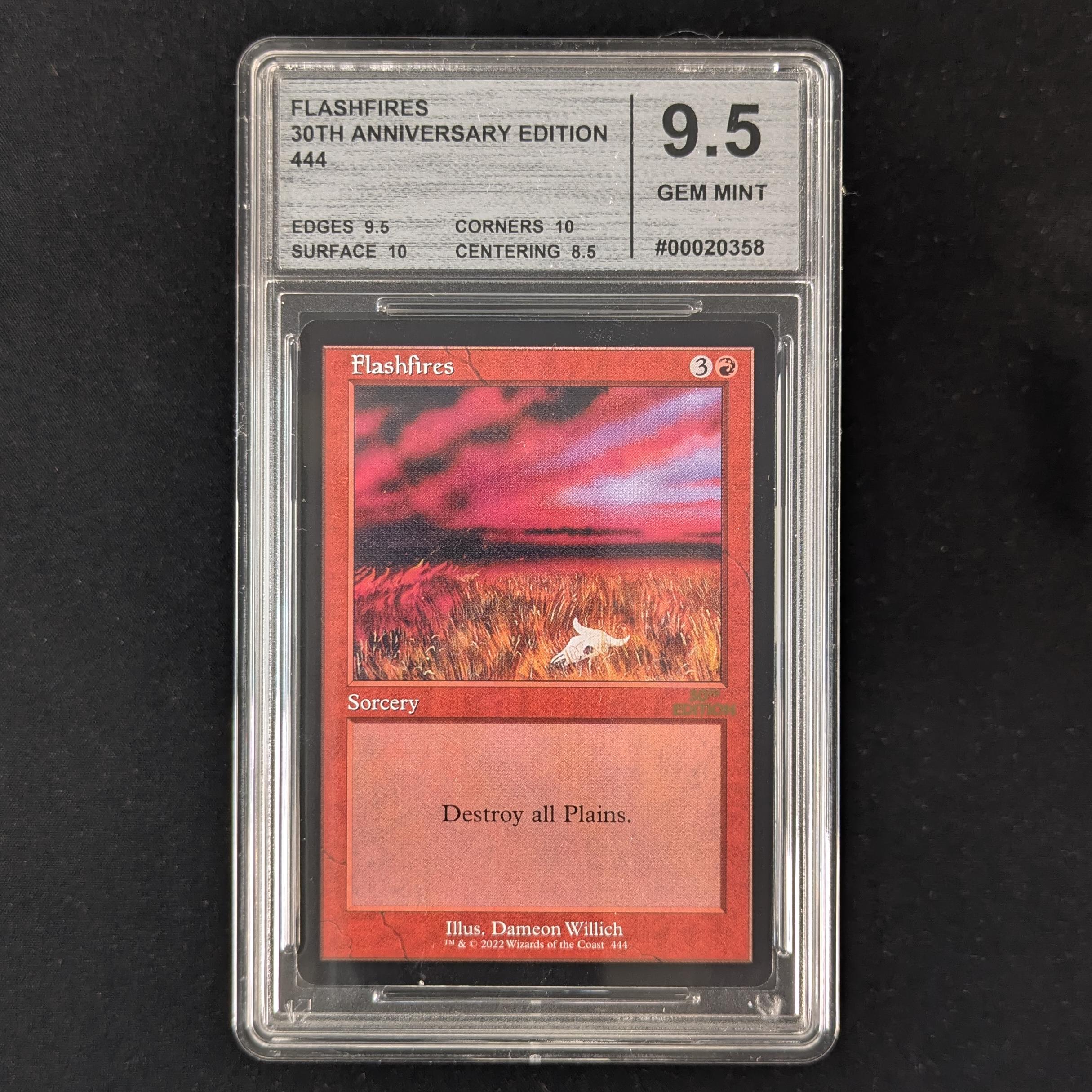 MTG Singles - Flashfires (Retro Frame) - 30th Anniversary Edition - CMG 9.5 - 