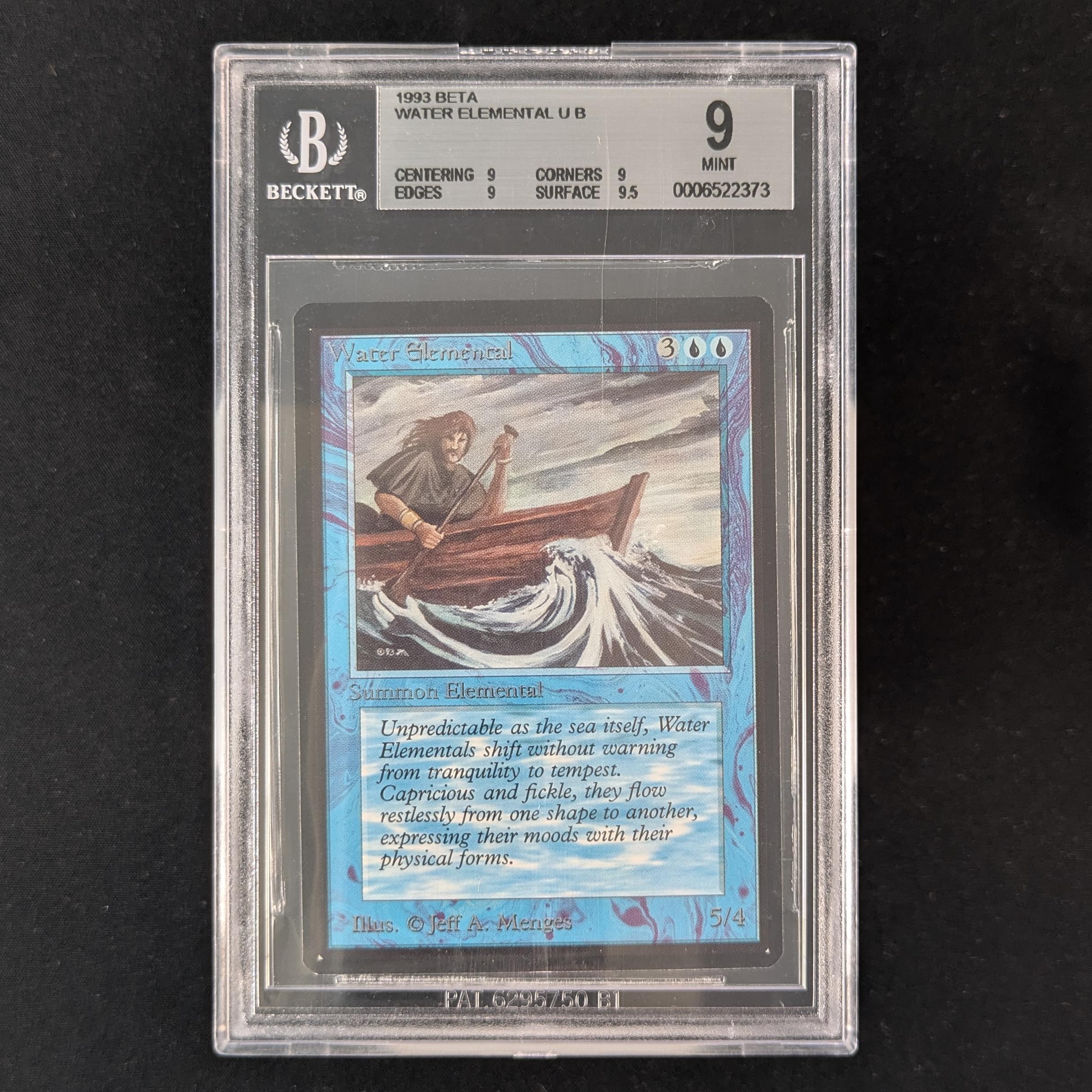 MTG Singles - Water Elemental - Beta - BGS 9 - 