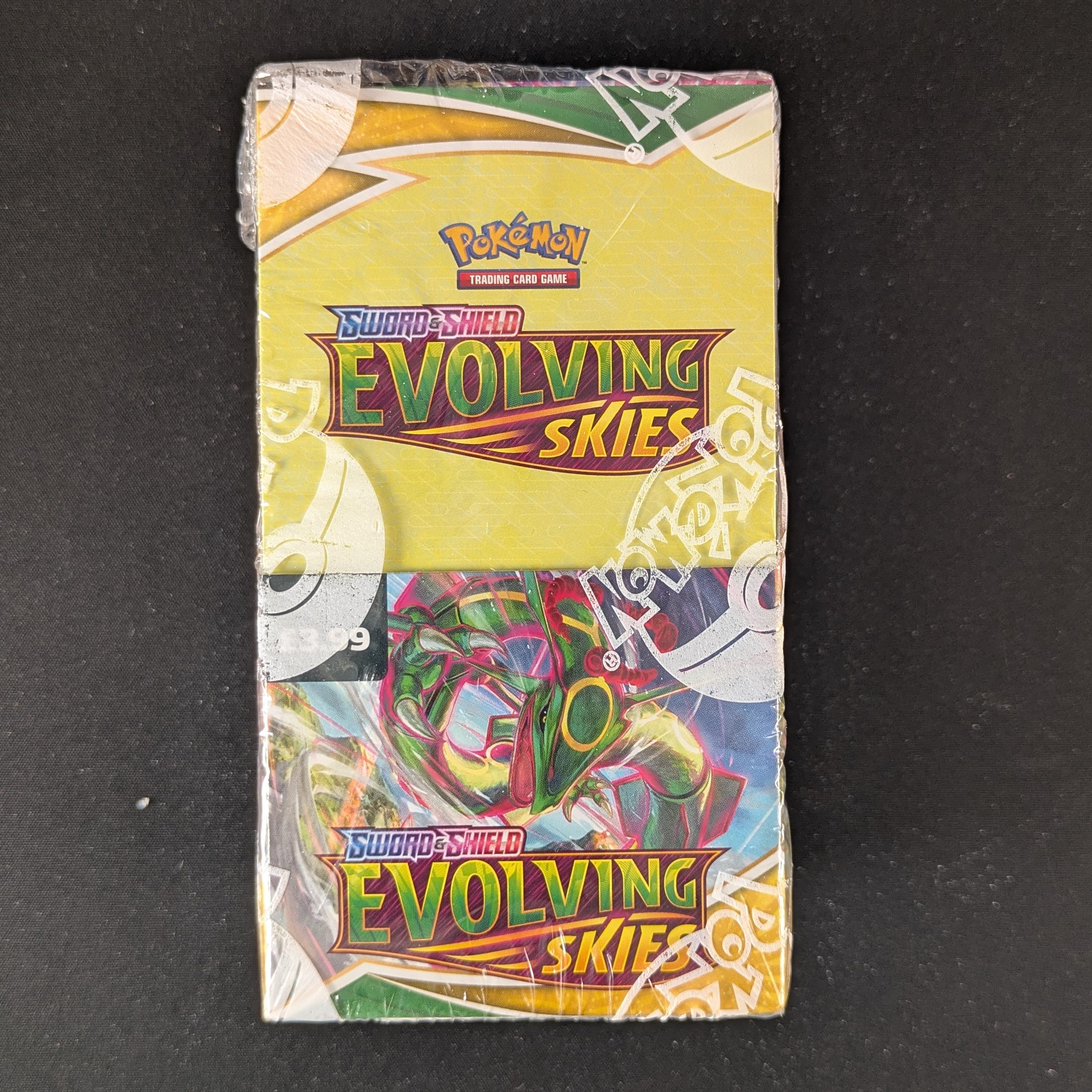 PTCG Singles - Evolving Skies Booster Box (18 Boosters) (EVS ) - Evolving Skies - English - Sealed - 32243