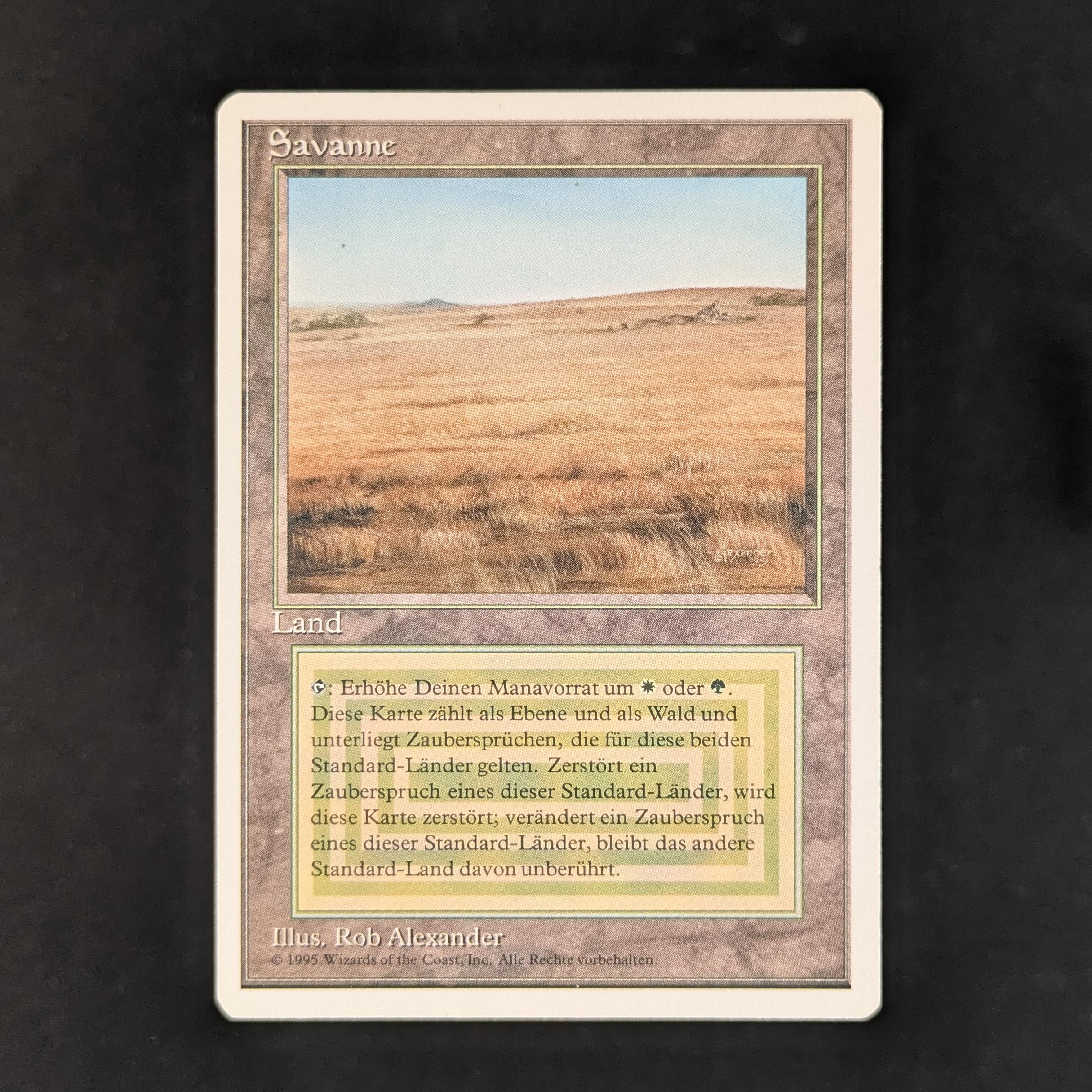 MTG Singles - Savannah - Foreign White Bordered - German - PO - 32275