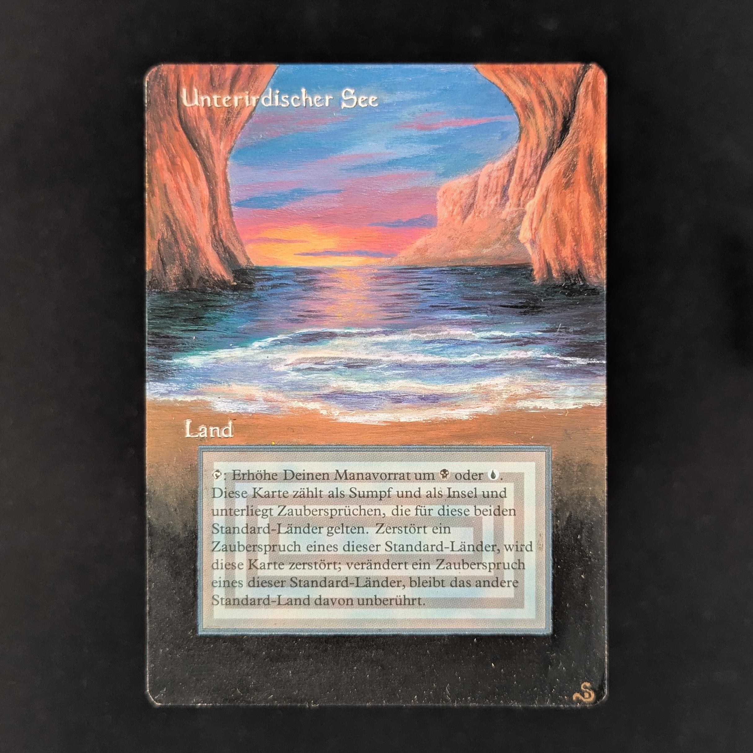 MTG Singles - Underground Sea - Foreign White Bordered - German - PL - Altered - 32281