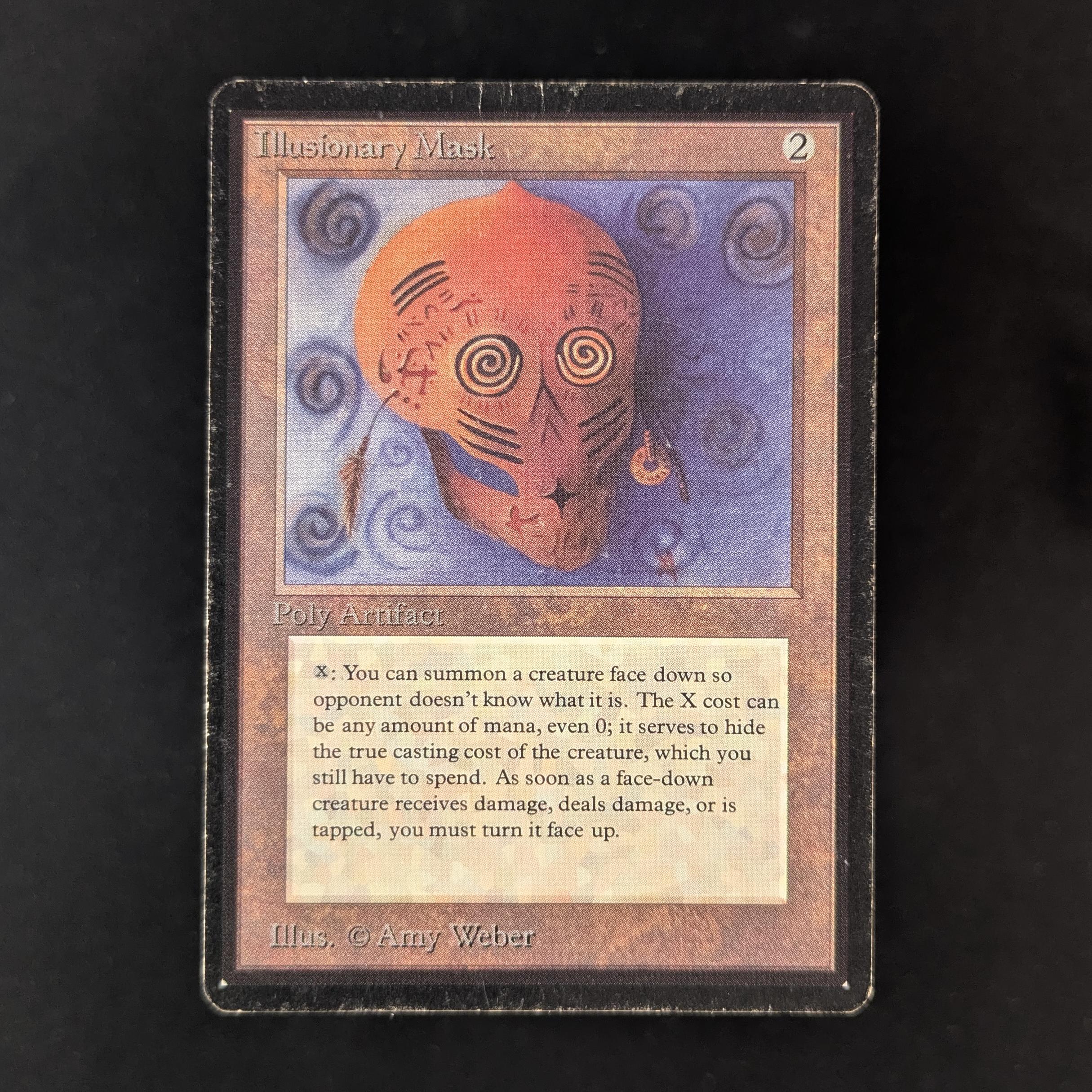 MTG Singles - Illusionary Mask - Beta - PL - INKED - 32399