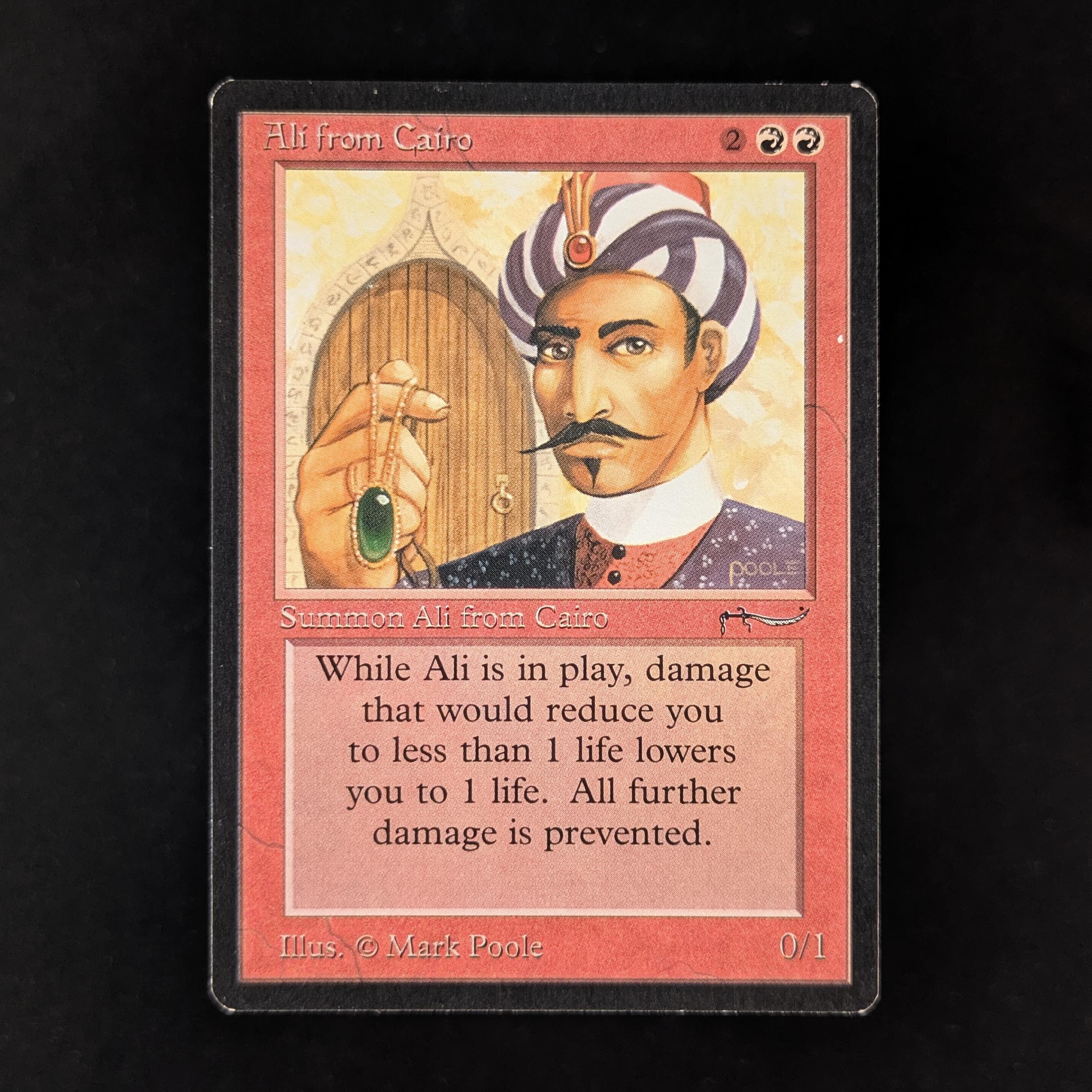 MTG Singles - Ali from Cairo - Arabian Nights - NM - 32431