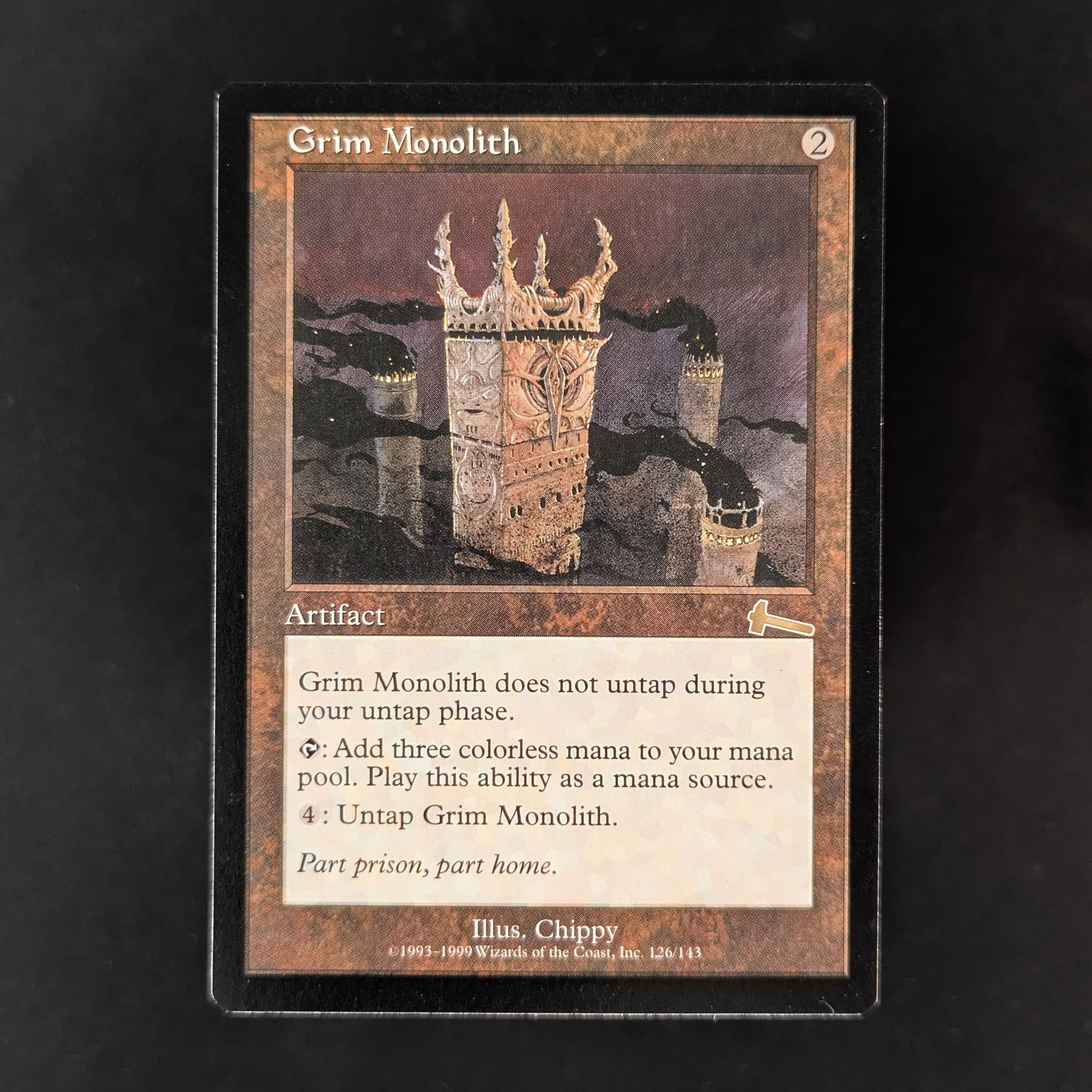 MTG Singles - Grim Monolith - Urza's Legacy - English - NM - 32445