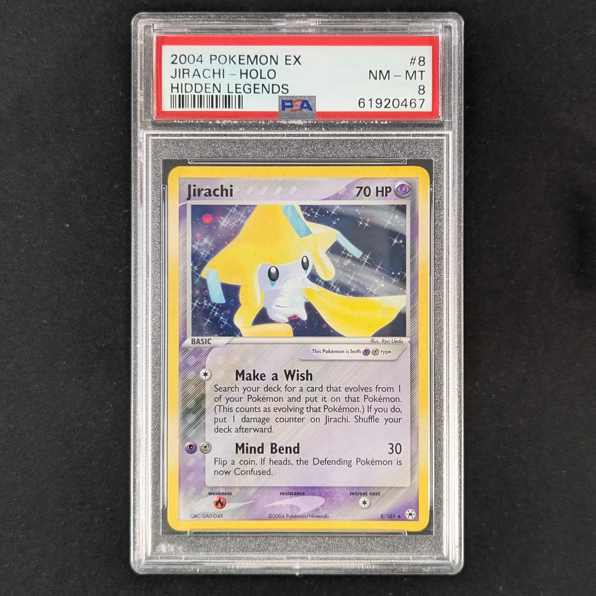 PTCG Singles - Jirachi (HL 8) - - English - PSA 8 - 32468
