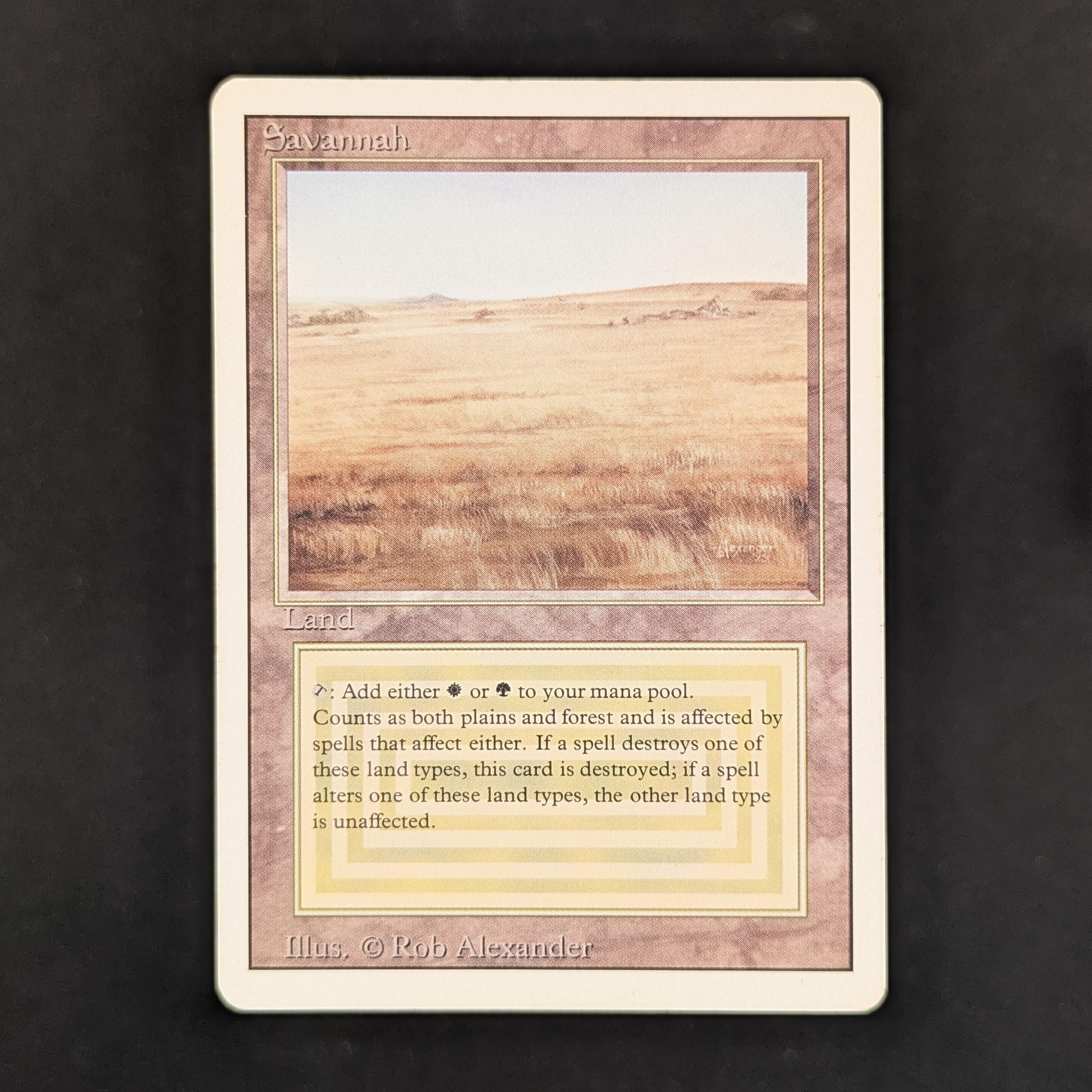 MTG Singles - Savannah - Revised - LP - 32506