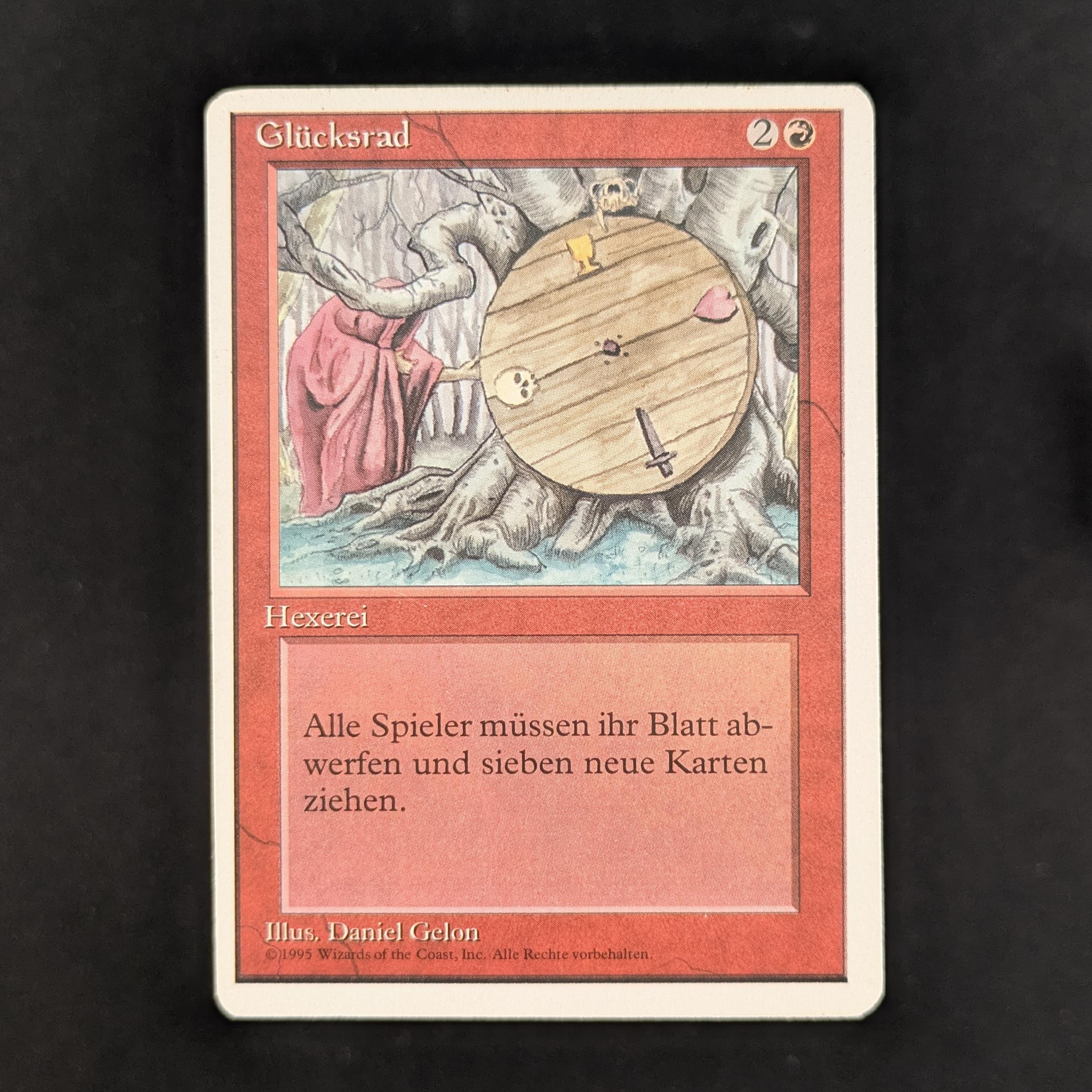 MTG Singles - Wheel of Fortune - Foreign White Bordered - German - PL - 32520