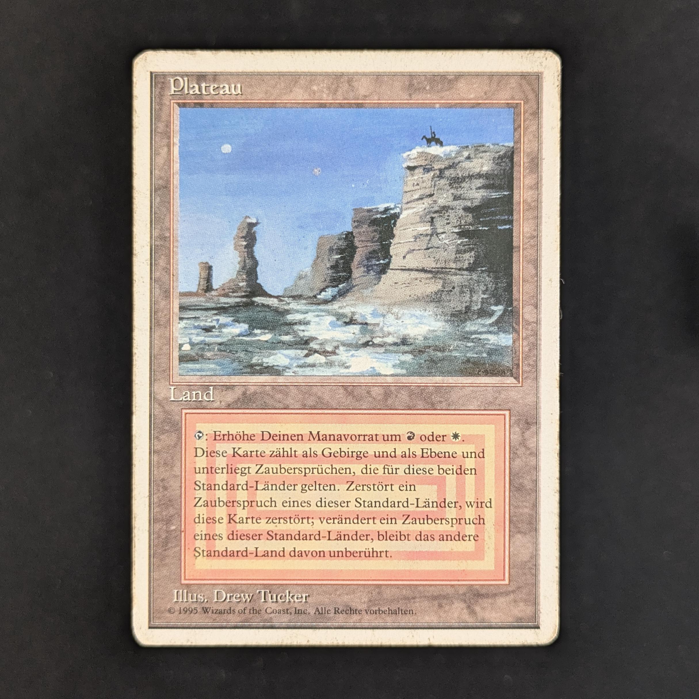 MTG Singles - Plateau - Foreign White Bordered - German - PO - 32521
