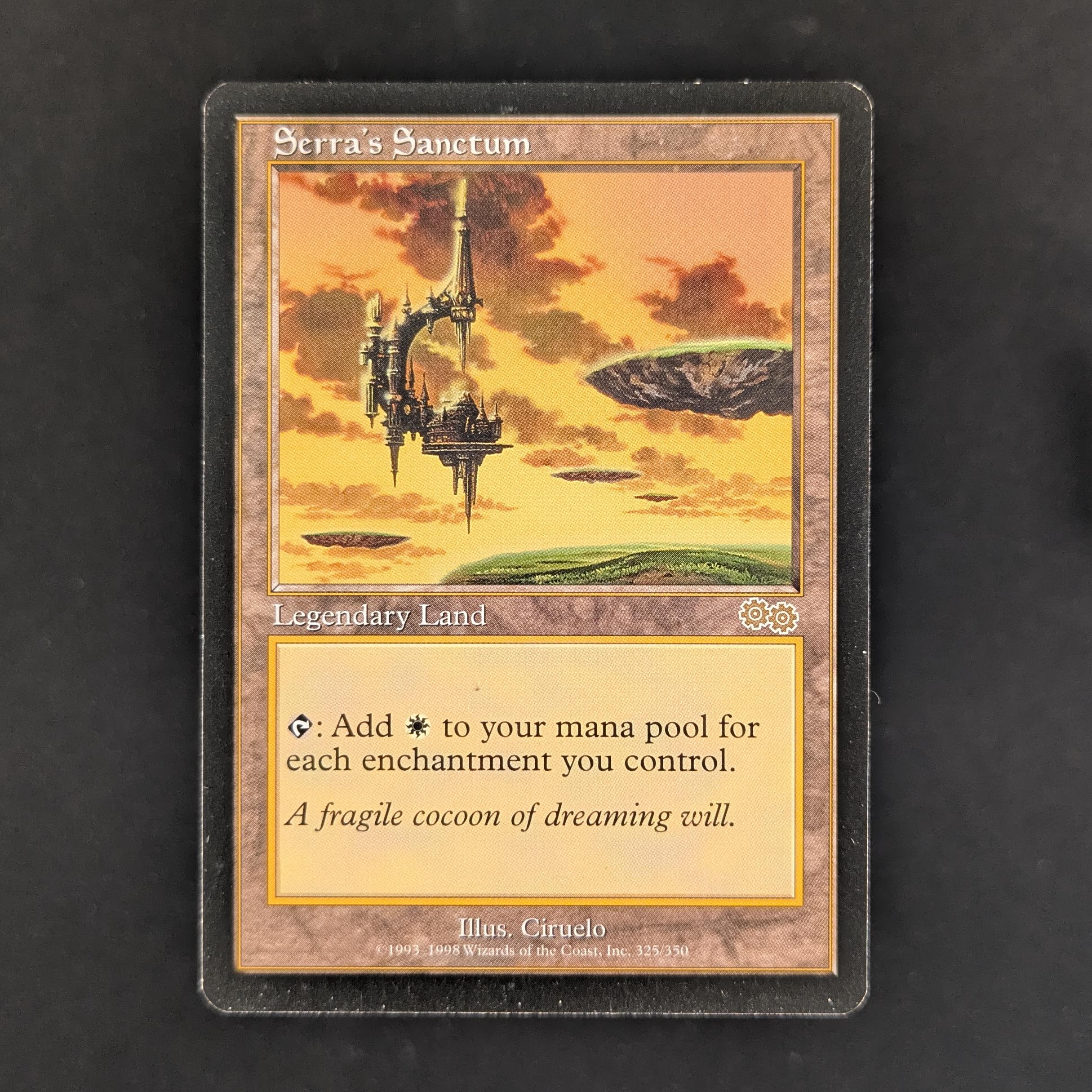 MTG Singles - Serra's Sanctum - Urza's Saga - English - GD - 32537