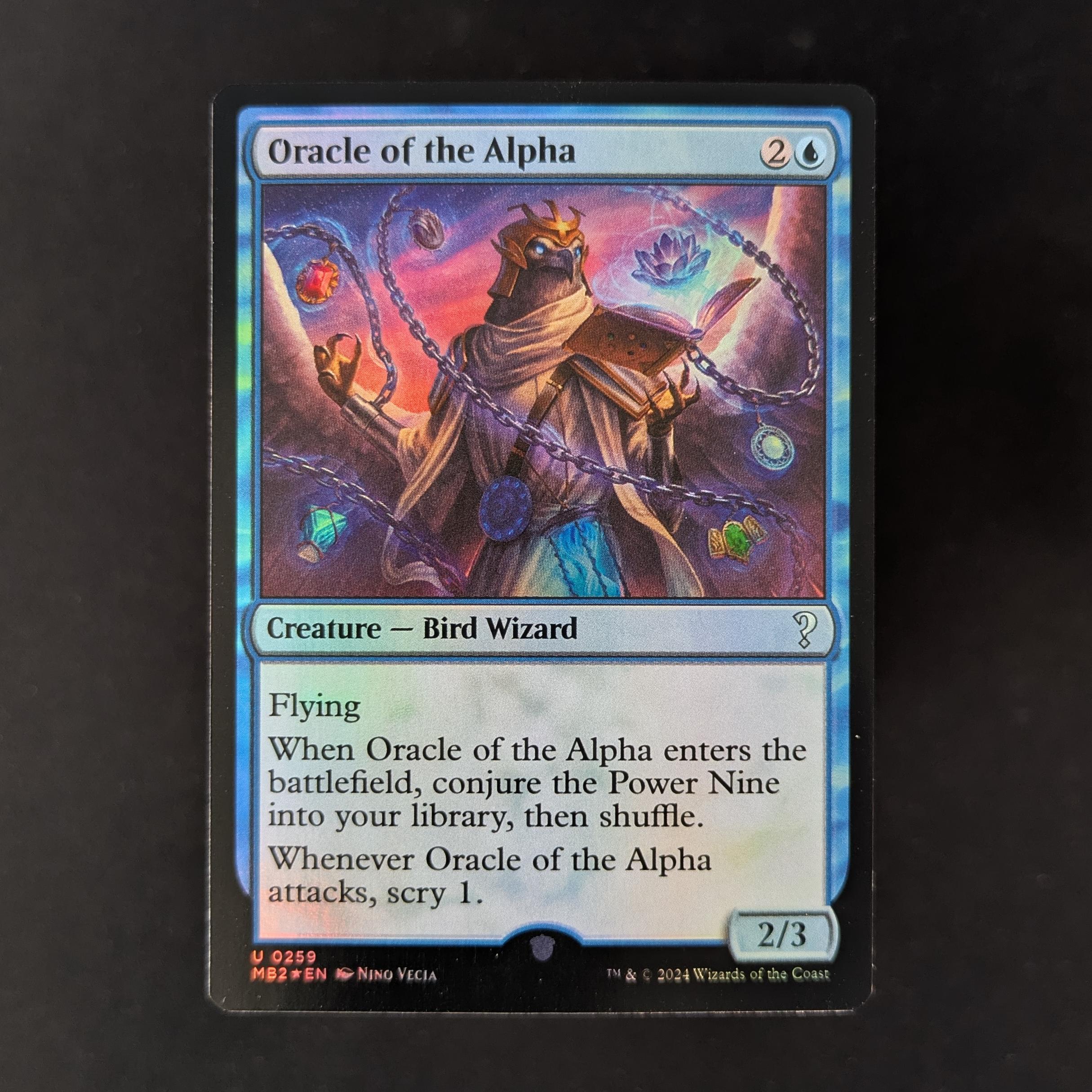 MTG Singles - [FOIL] Oracle of the Alpha - Mystery Booster 2 - NM - 