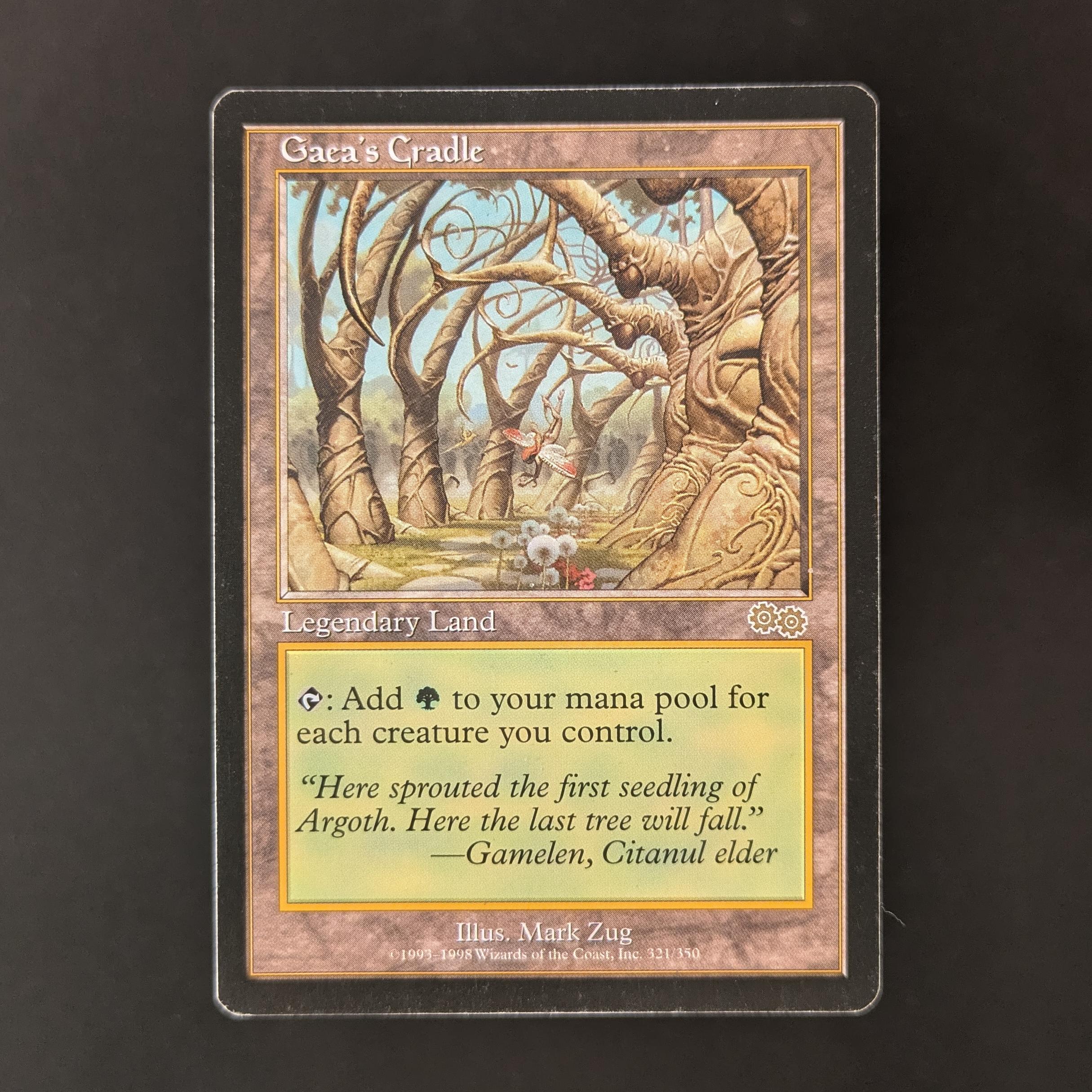 MTG Singles - Gaea's Cradle - Urza's Saga - English - LP - 32668