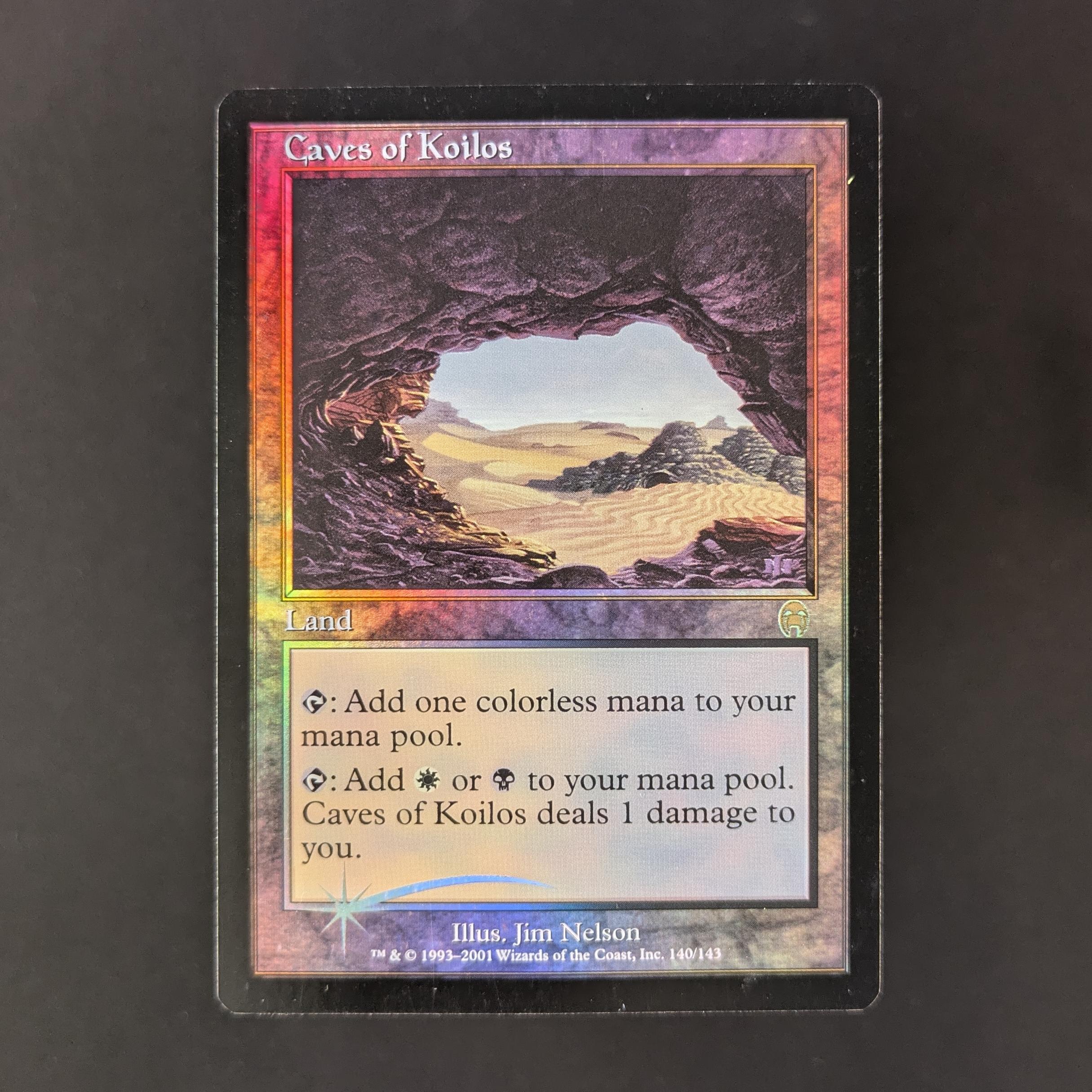 MTG Singles - [FOIL] Caves of Koilos - Apocalypse - LP - BINDER DING - 