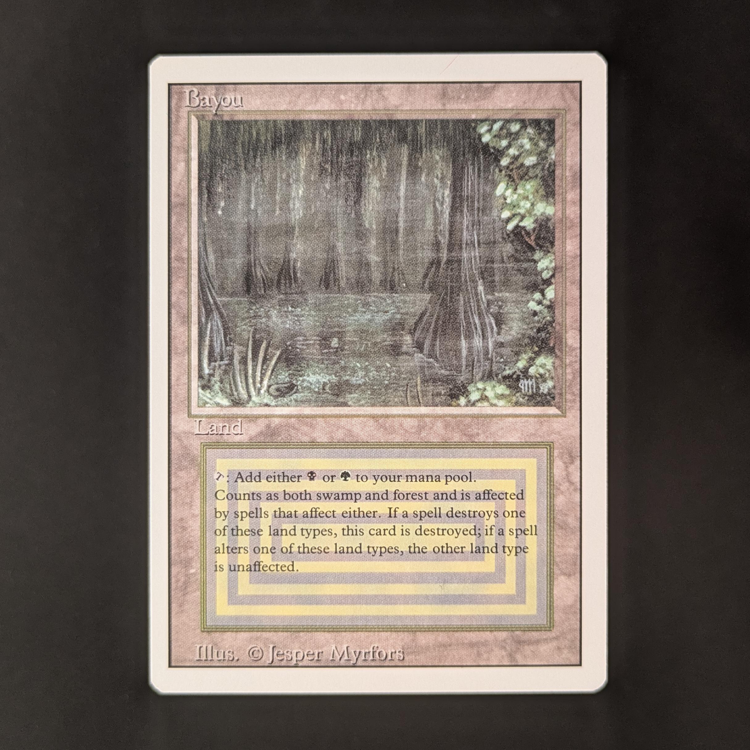 MTG Singles - Bayou - Revised - NM - 32693