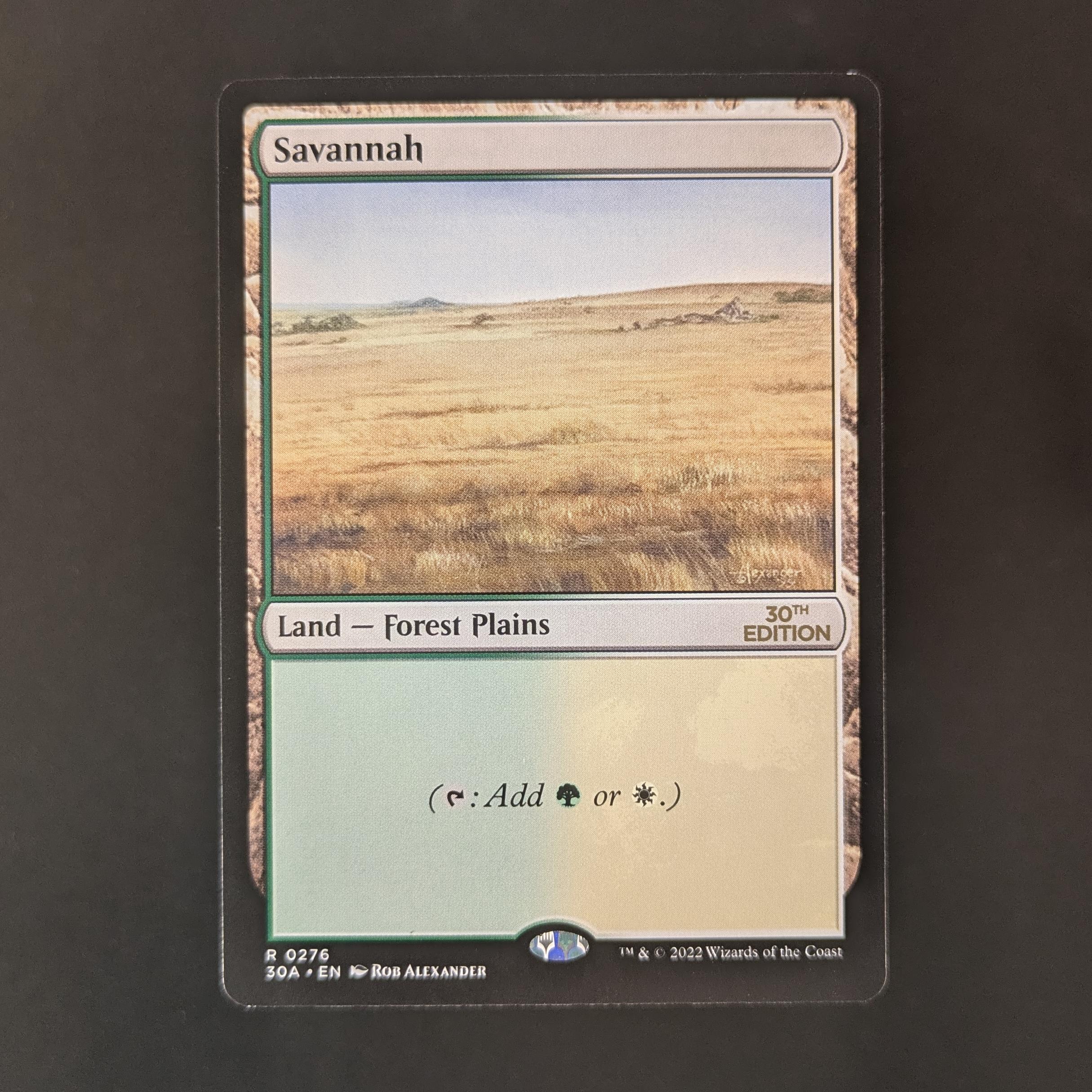 MTG Singles - Savannah (Modern Frame) - 30th Anniversary Edition - NM - 32704
