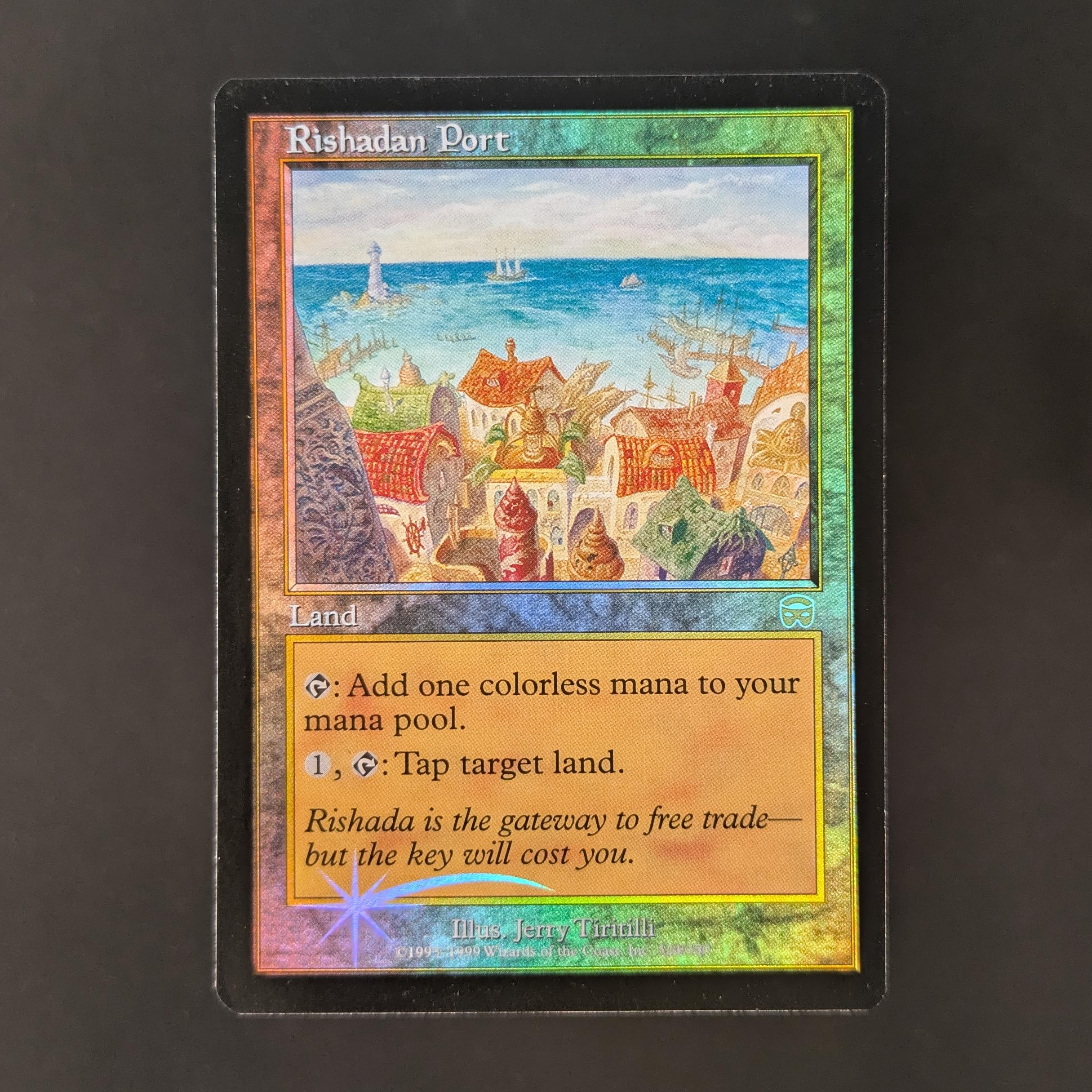 MTG Singles - [FOIL] Rishadan Port - Mercadian Masques - EX - 