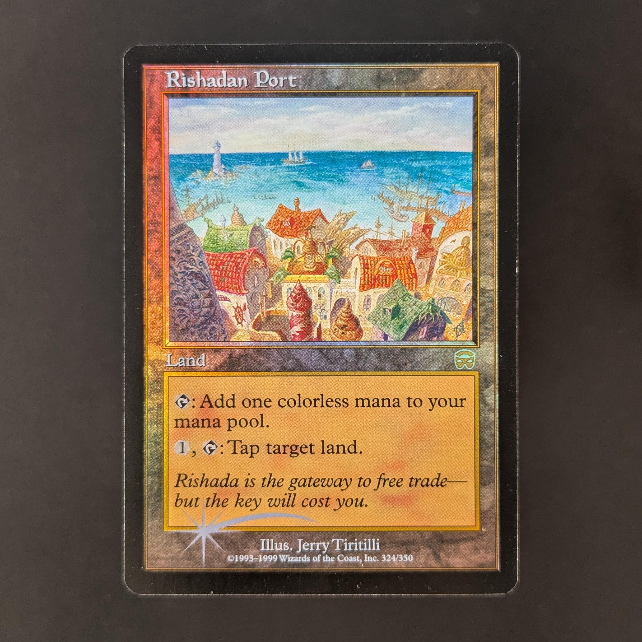 MTG Singles - [FOIL] Rishadan Port - Mercadian Masques - EX - 