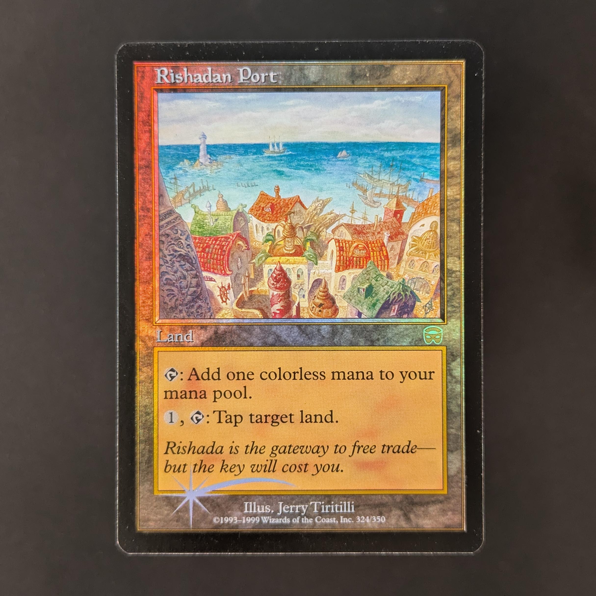 MTG Singles - [FOIL] Rishadan Port - Mercadian Masques - EX - 