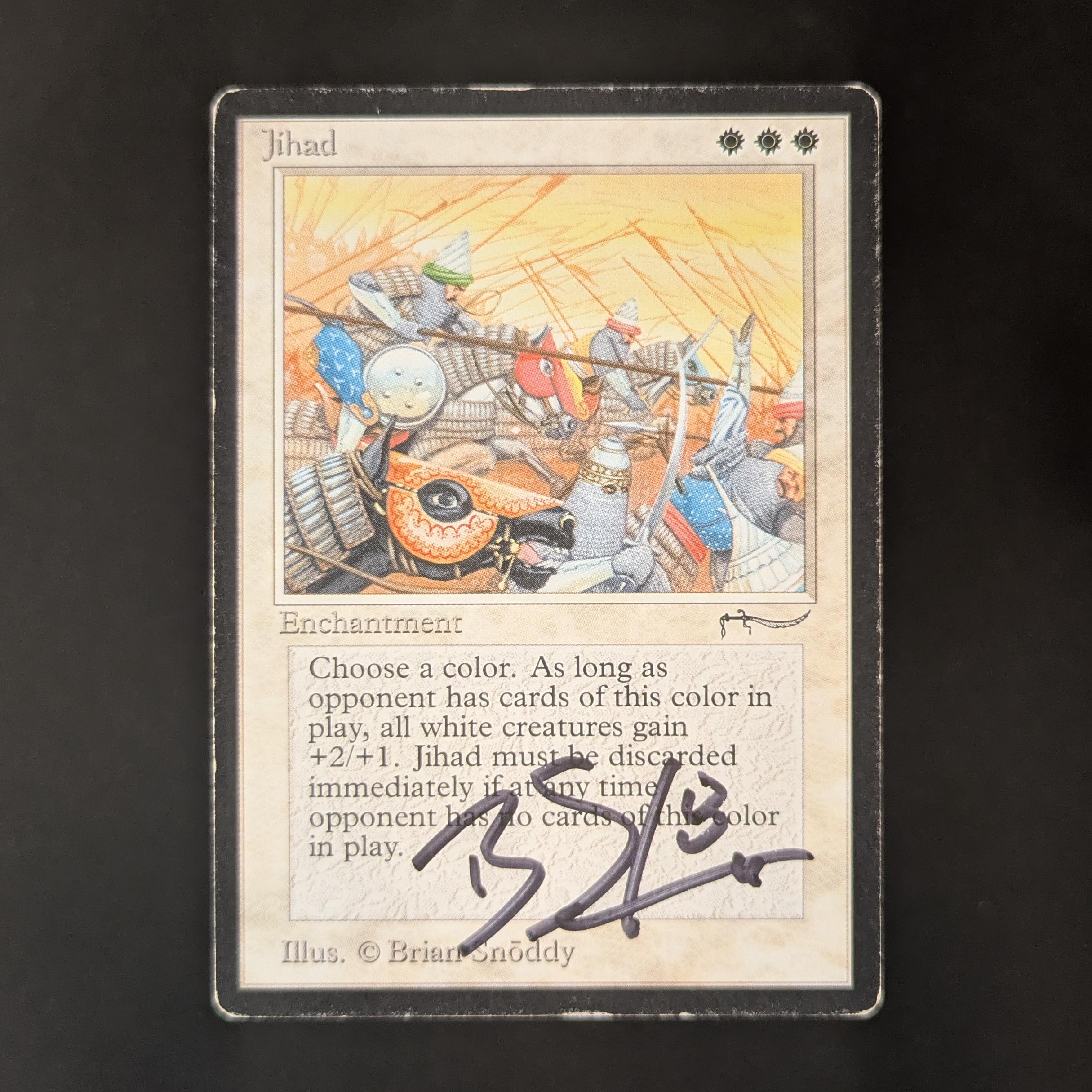 MTG Singles - Jihad - Arabian Nights - PL - SIGNED - 32762