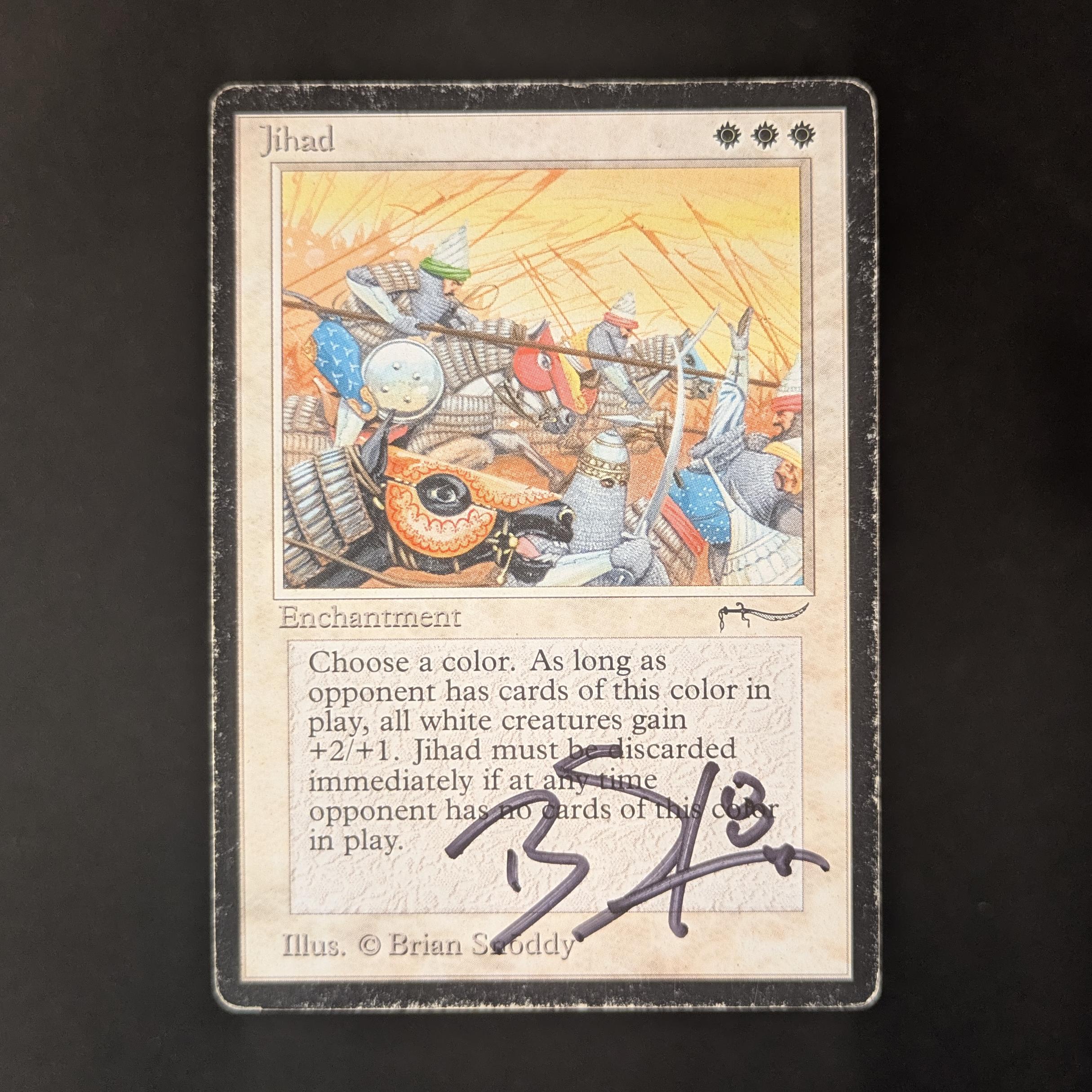 MTG Singles - Jihad - Arabian Nights - PL - SIGNED - 32763