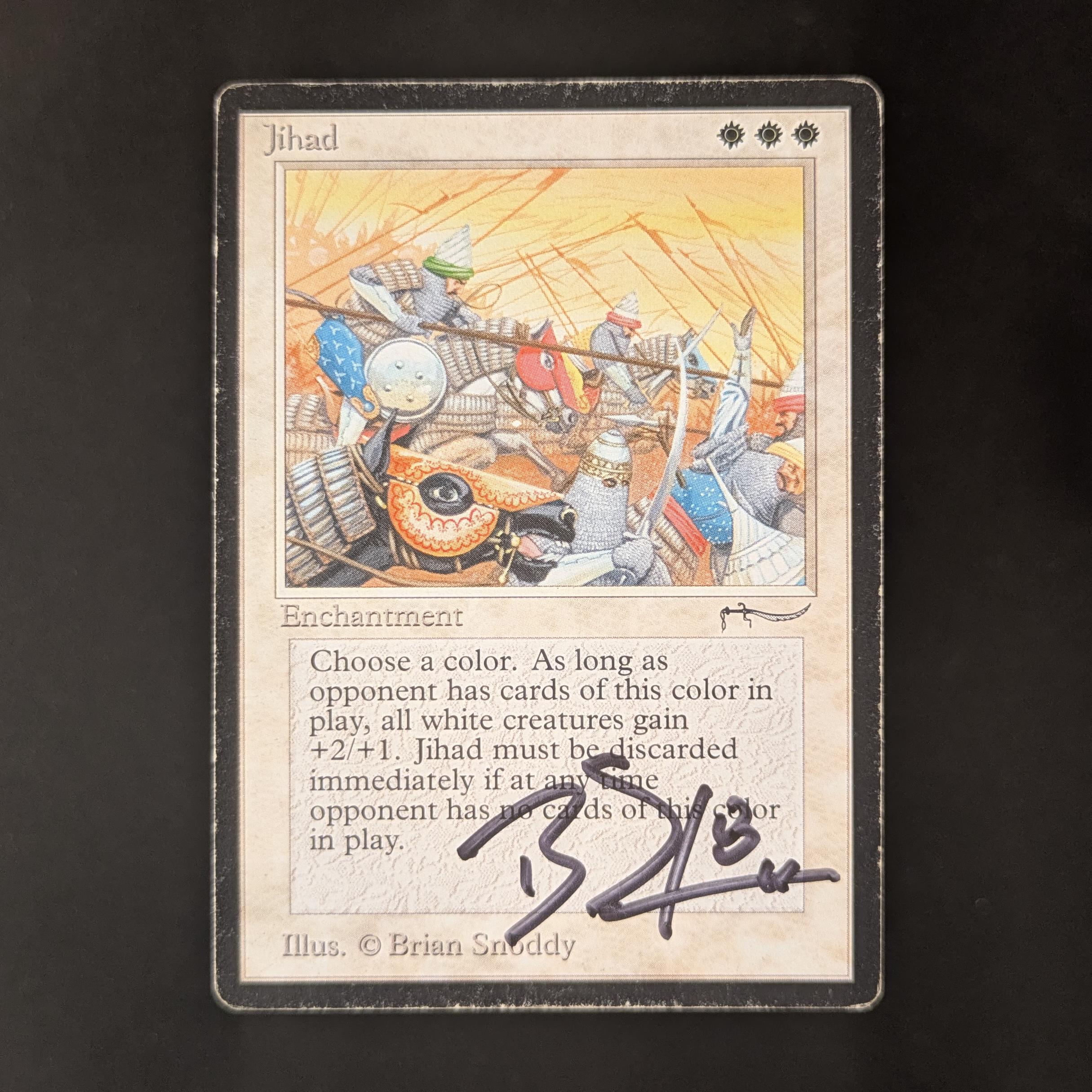MTG Singles - Jihad - Arabian Nights - PL - SIGNED - 32764