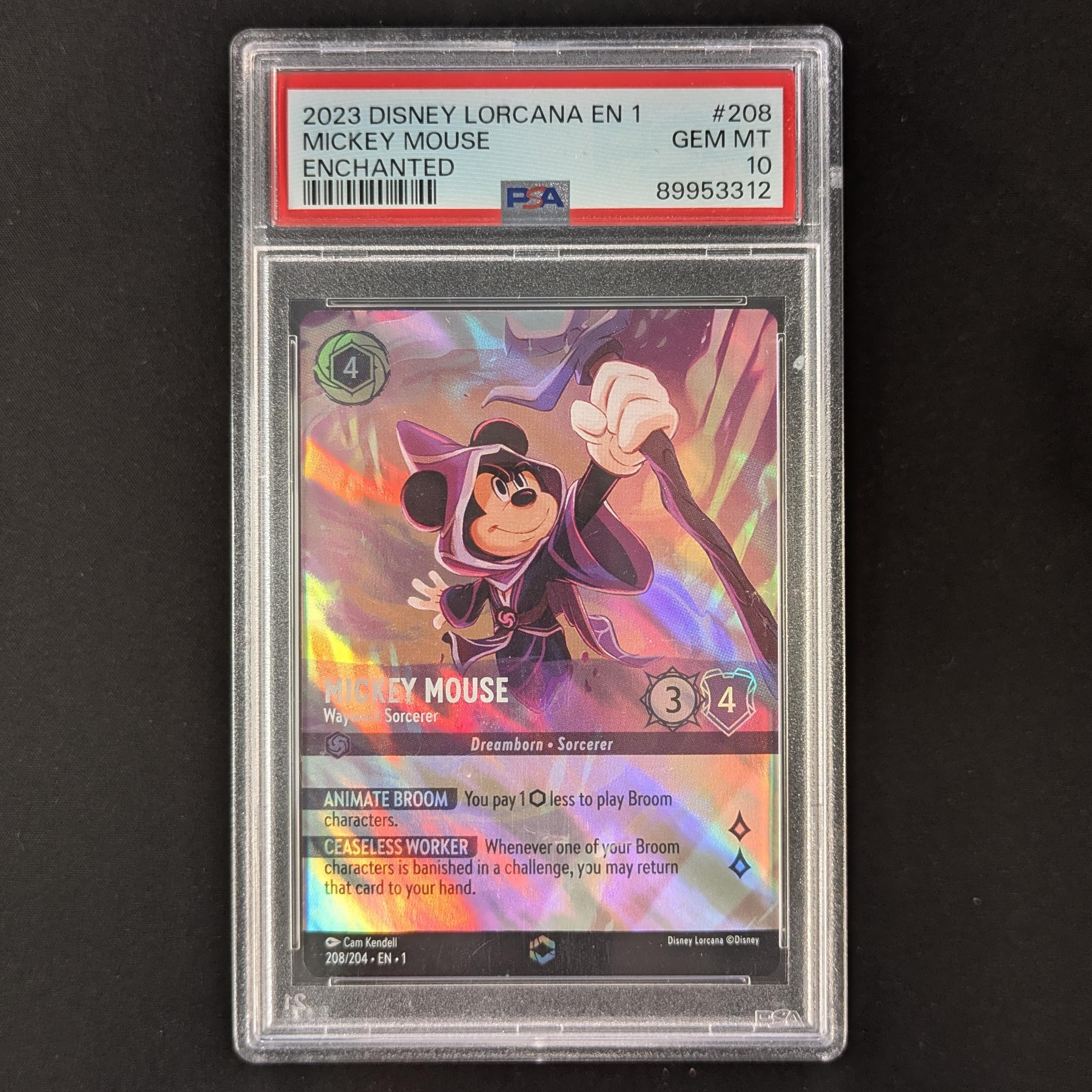  - Mickey Mouse - Wayward Sorcerer (Enchanted) - The First Chapter - PSA 10 - 32802