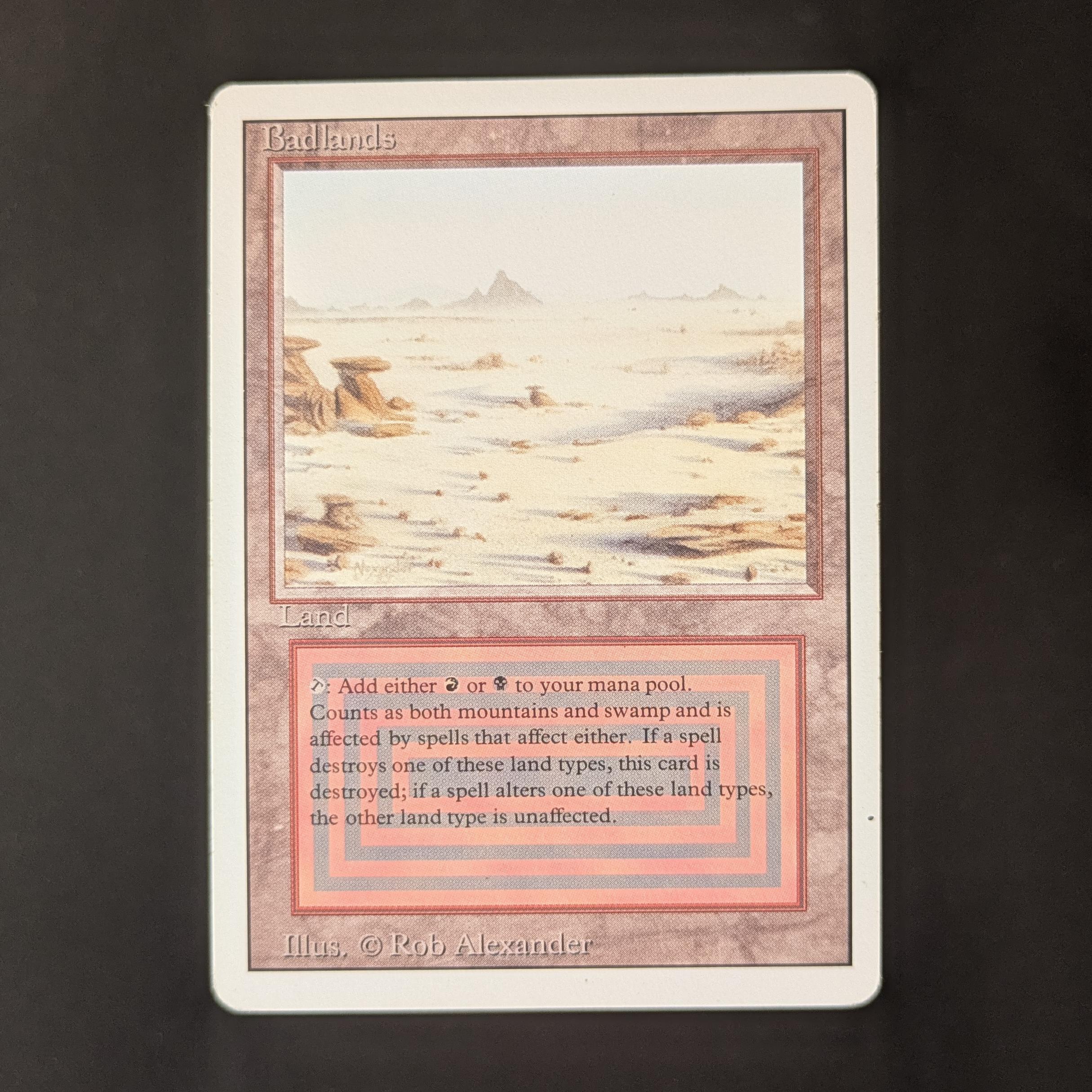 MTG Singles - Badlands - Revised - LP - 32809