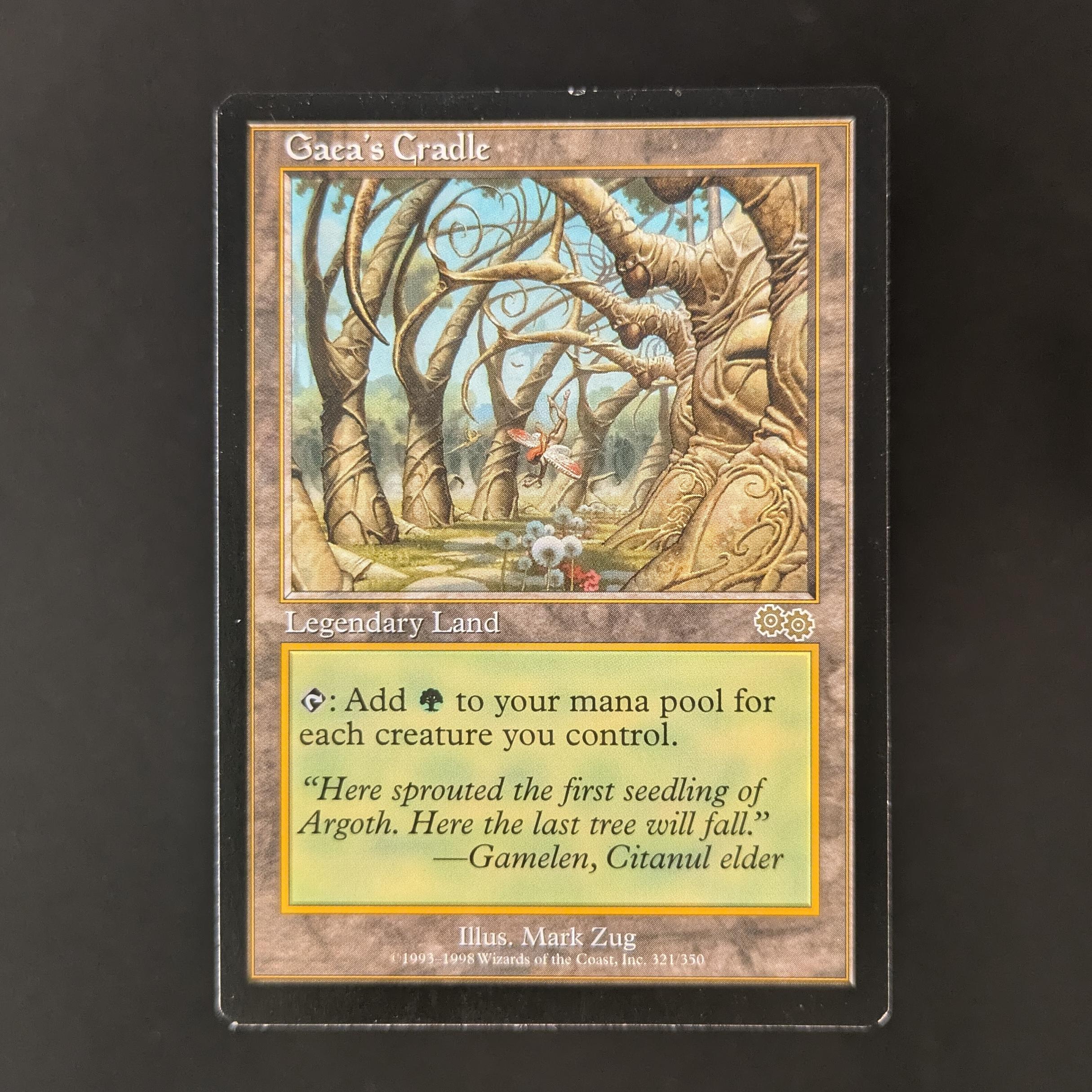MTG Singles - Gaea's Cradle - Urza's Saga - English - GD - 32834