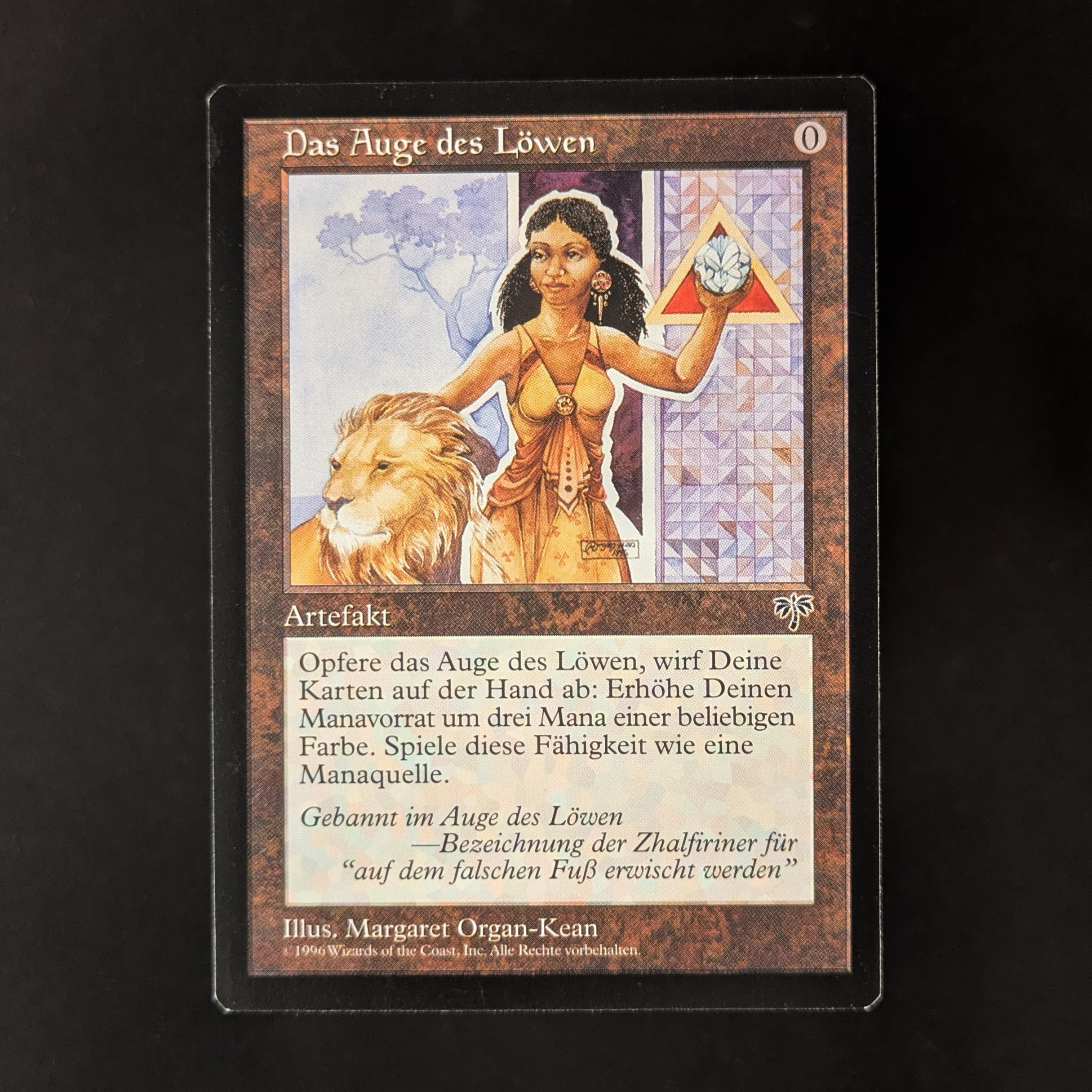MTG Singles - Lion's Eye Diamond - Mirage - German - EX - 32837