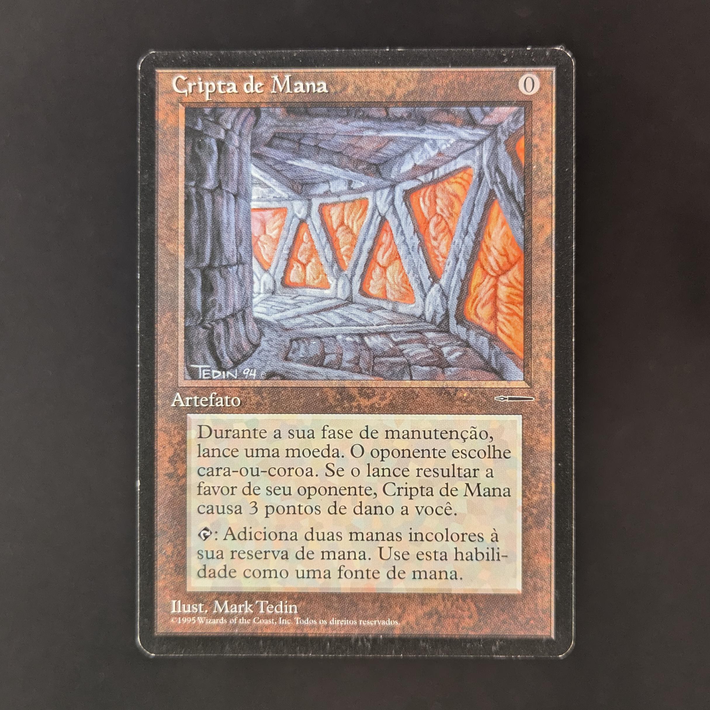 MTG Singles - Mana Crypt (Book Insert) - Harper Prism Promos - GD - 