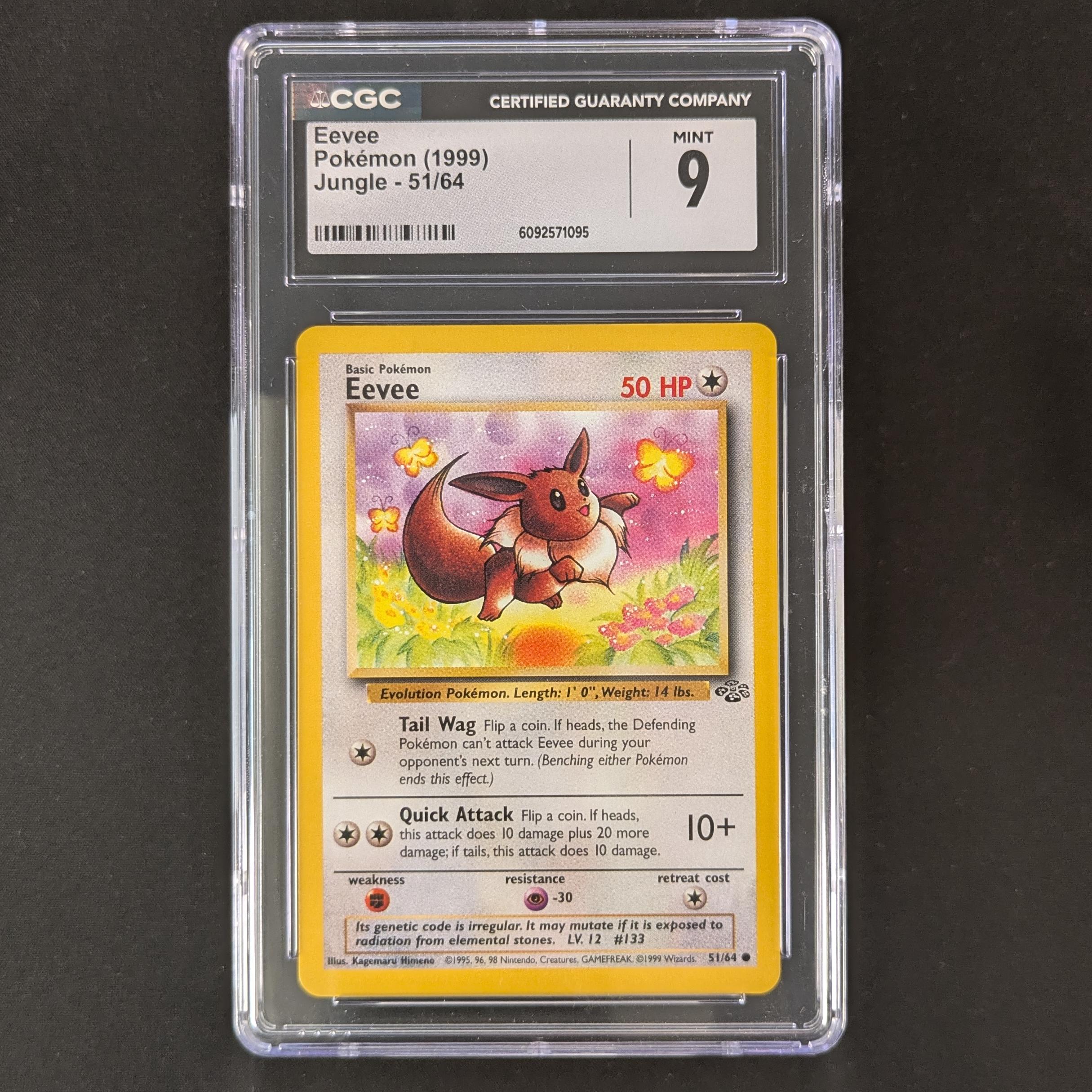 Eevee (JU 51) - Jungle - English - CGC 9