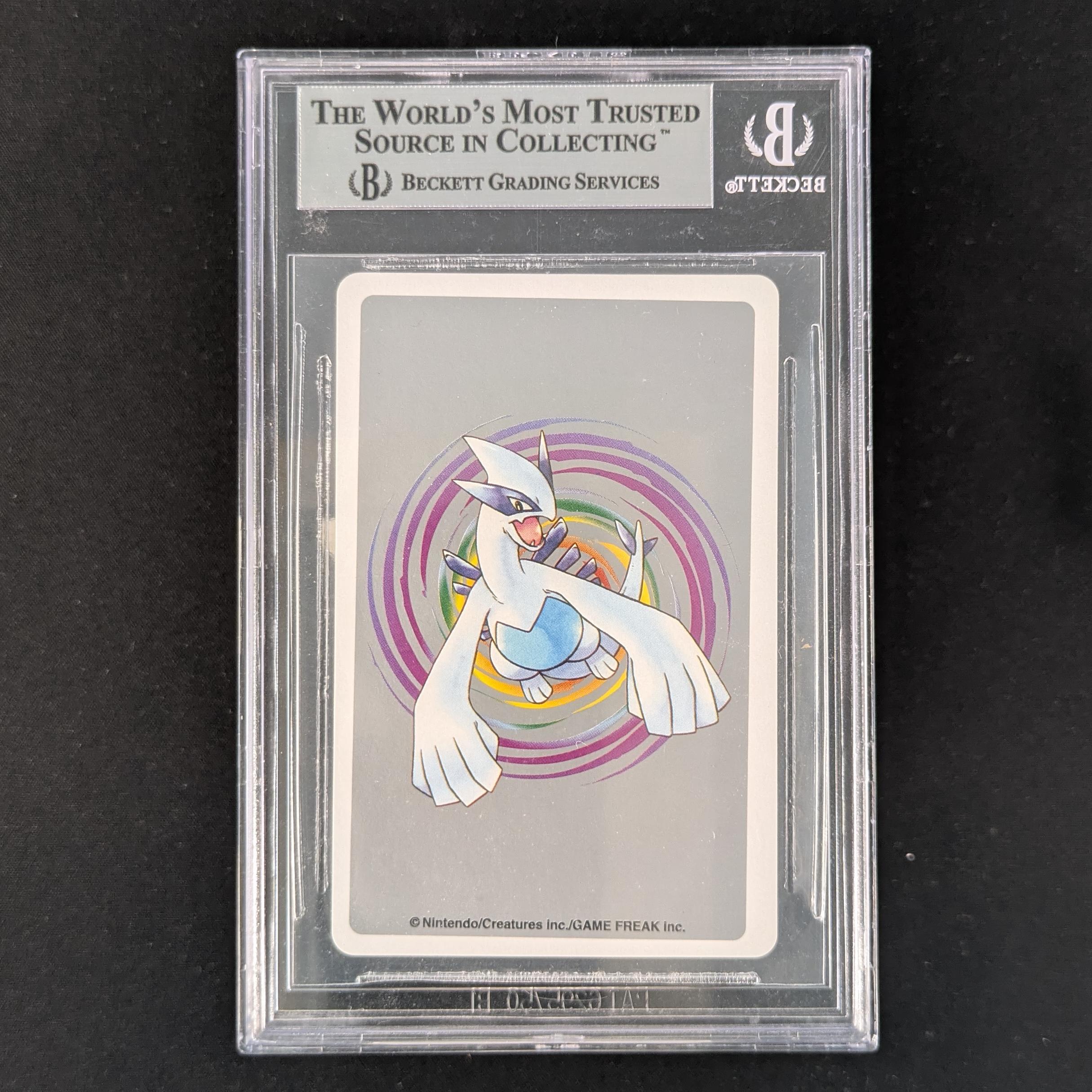PTCG Singles - Lugia Ace - Silver Poker Set - BGS 9 - 