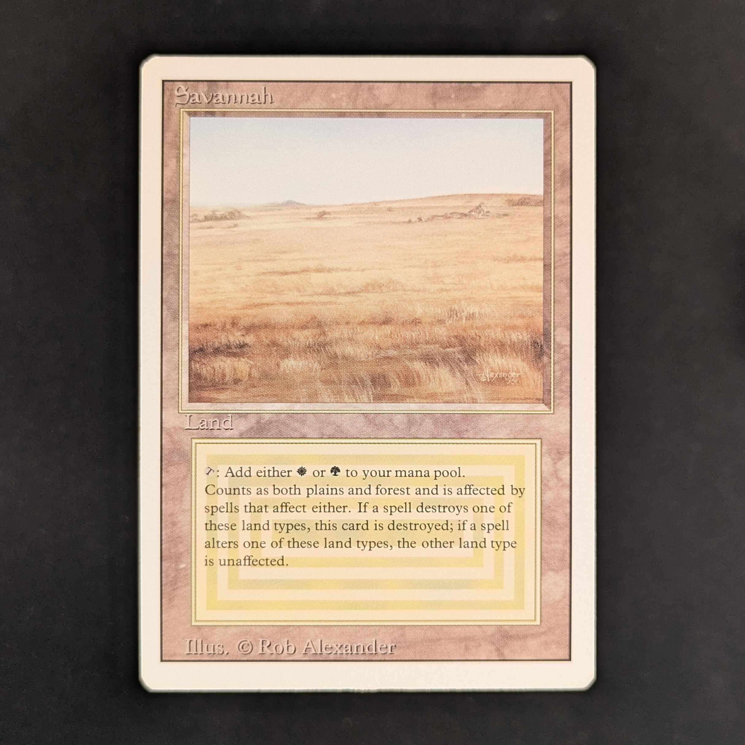 MTG Singles - Savannah - Revised - NM - 32978
