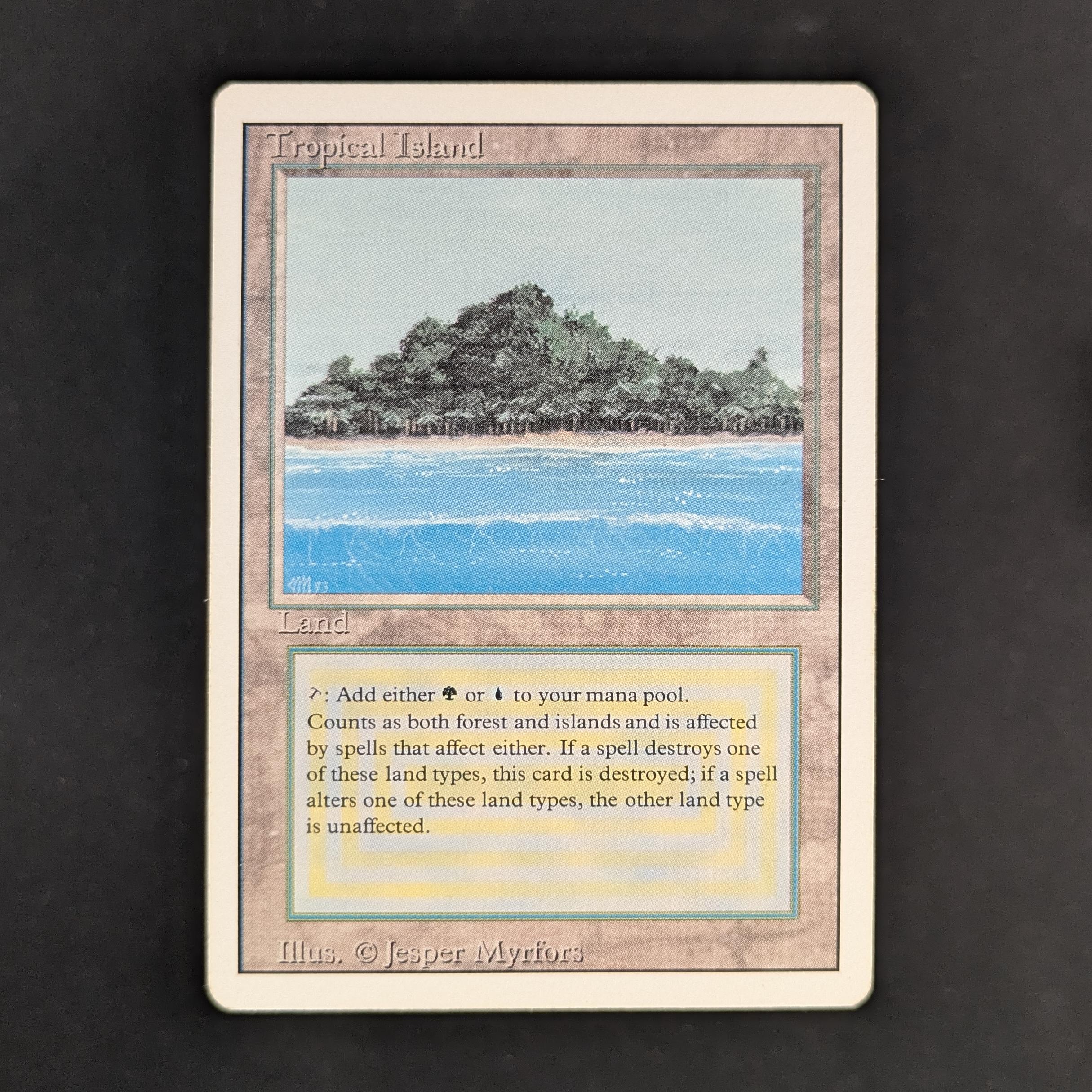 MTG Singles - Tropical Island - Revised - LP - 32993