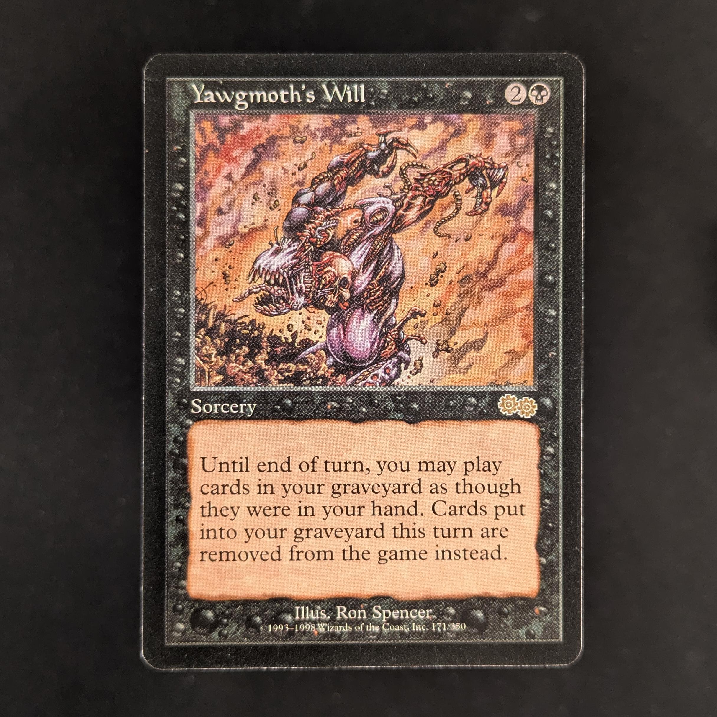 MTG Singles - Yawgmoth's Will - Urza's Saga - English - NM - 33011