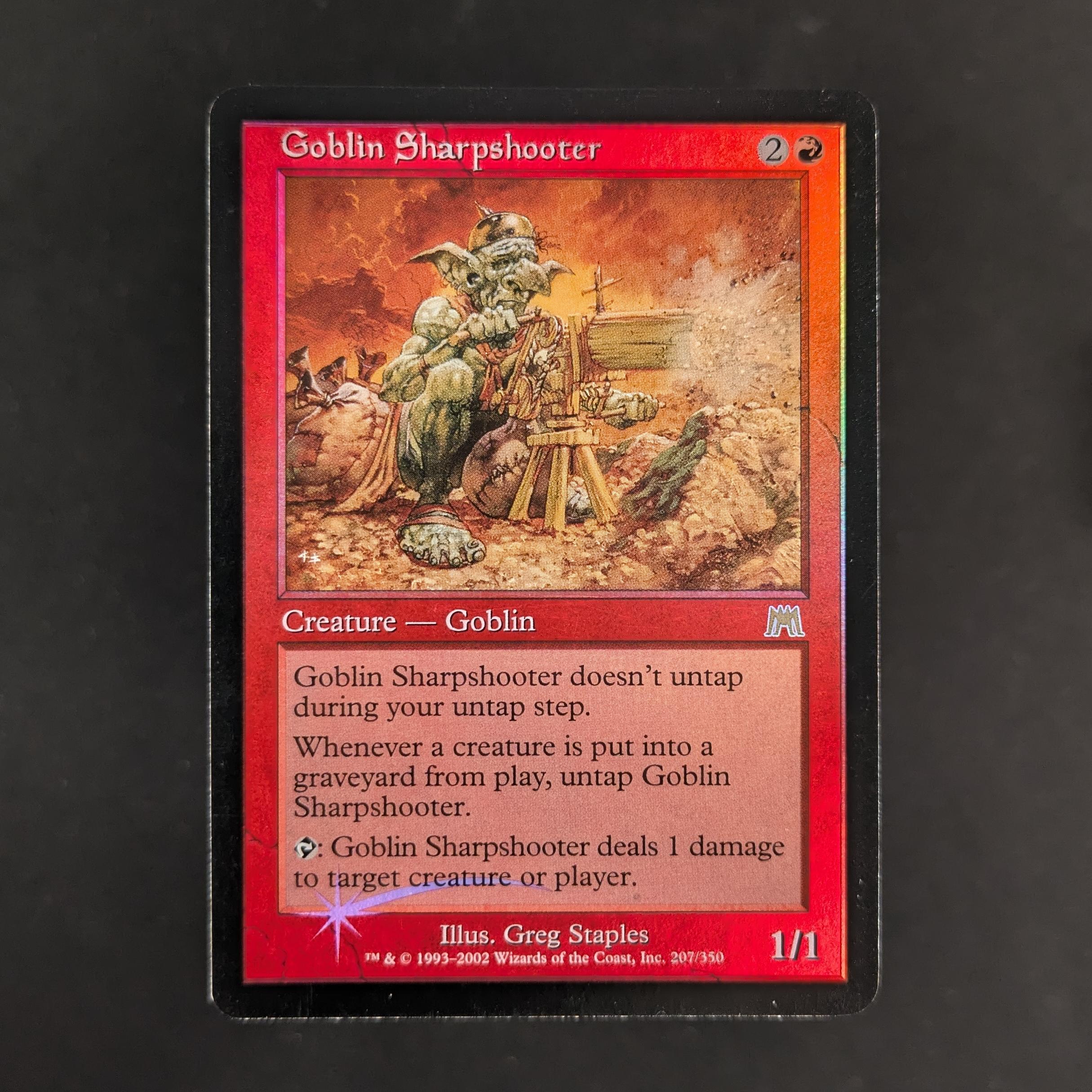 MTG Singles - [FOIL] Goblin Sharpshooter - Onslaught - GD - 