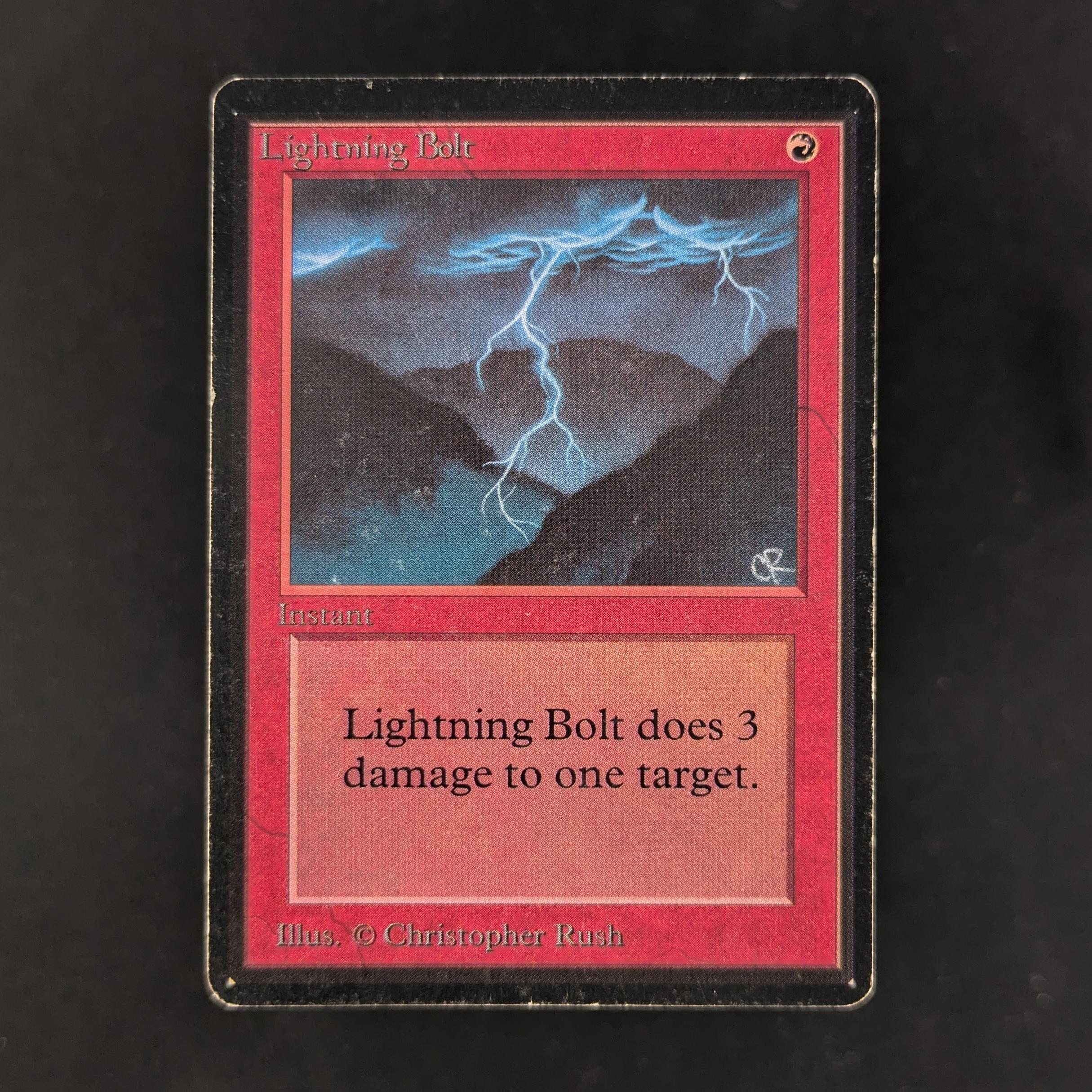 MTG Singles - Lightning Bolt - Beta - PL - 33071