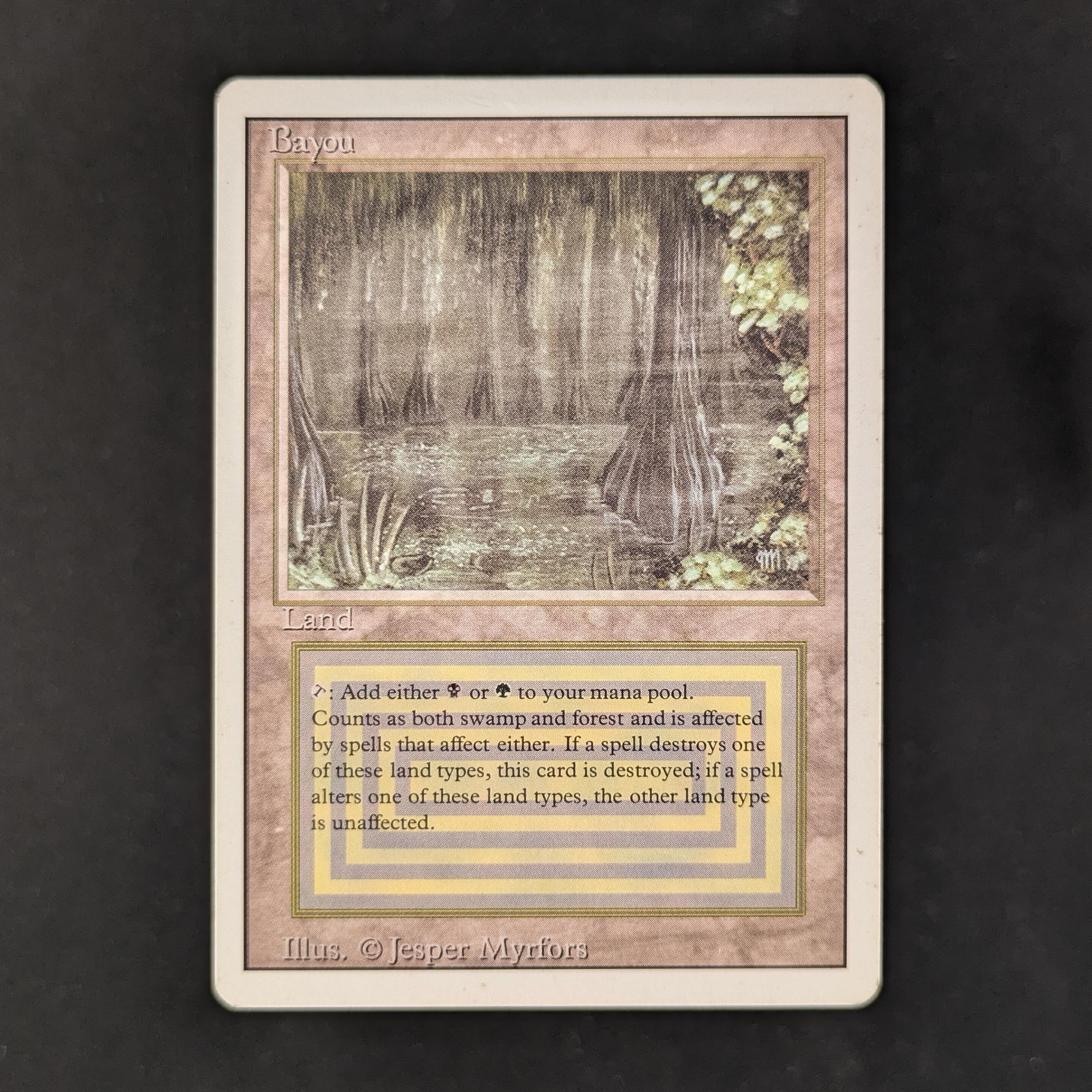 MTG Singles - Bayou - Revised - GD - 33098