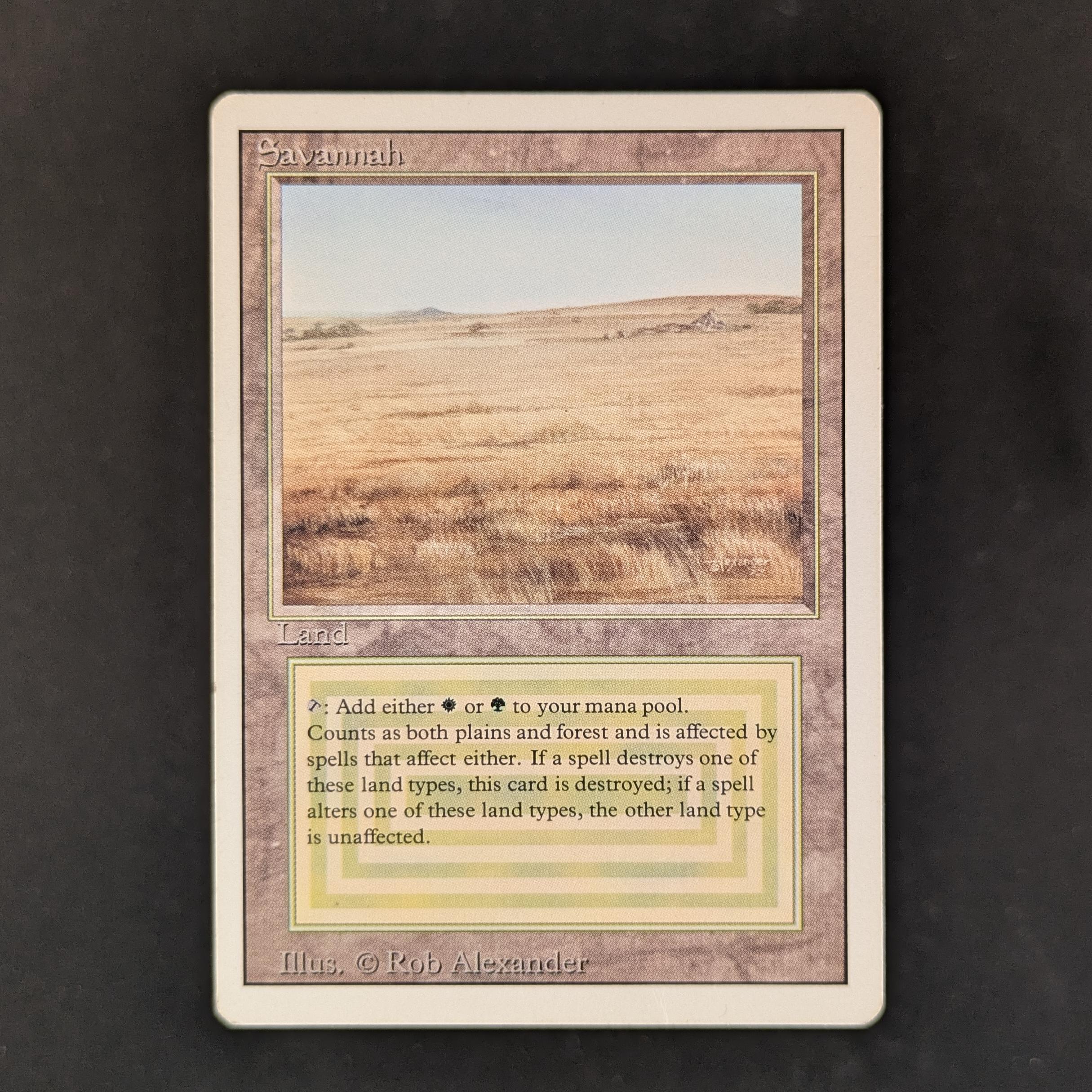 MTG Singles - Savannah - Revised - PL - 33102