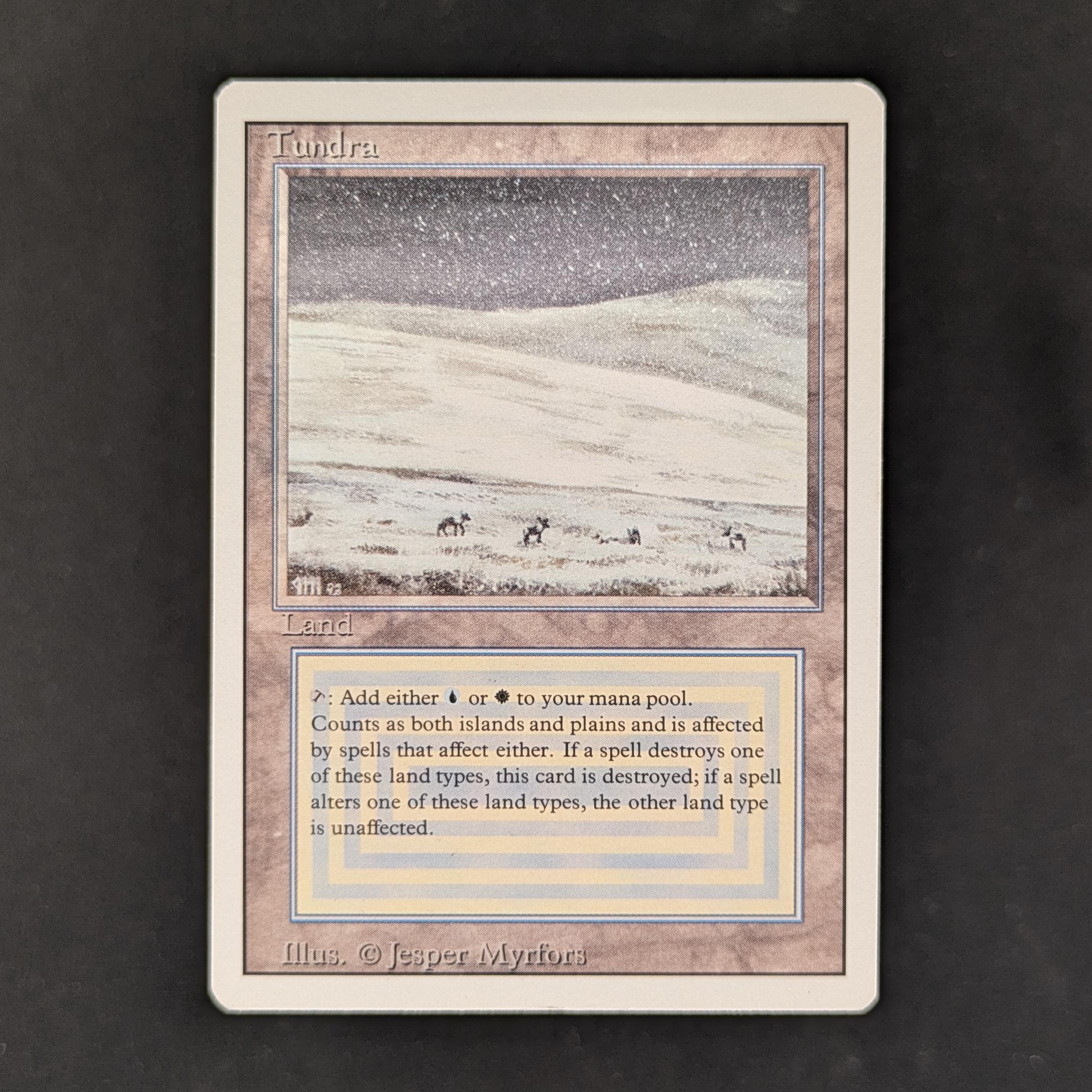 MTG Singles - Tundra - Revised - EX - 33107