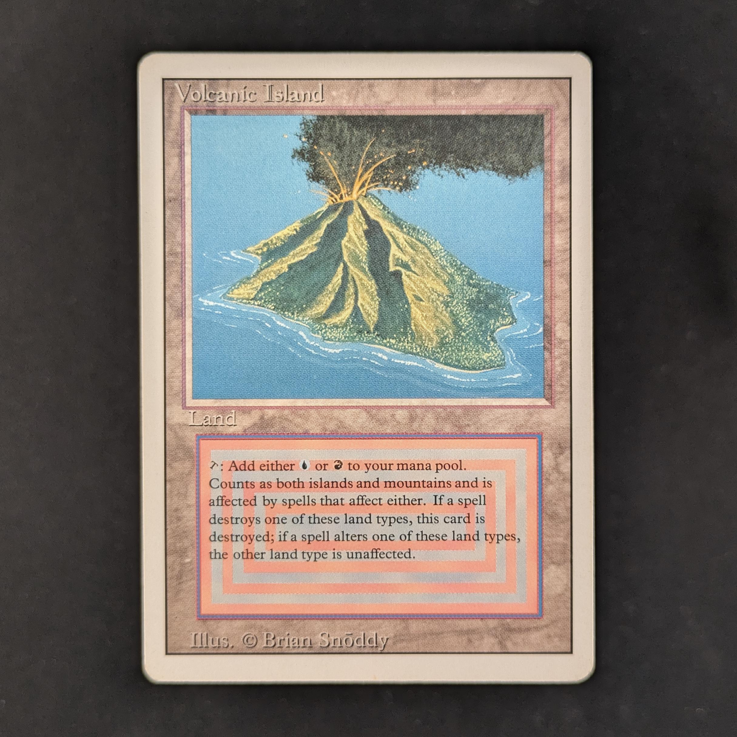 MTG Singles - Volcanic Island - Revised - LP - 33114