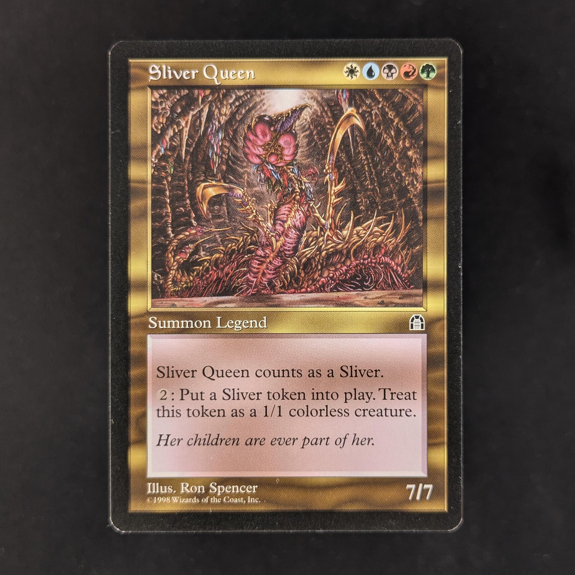 MTG Singles - Sliver Queen - Stronghold - English - EX - 33128
