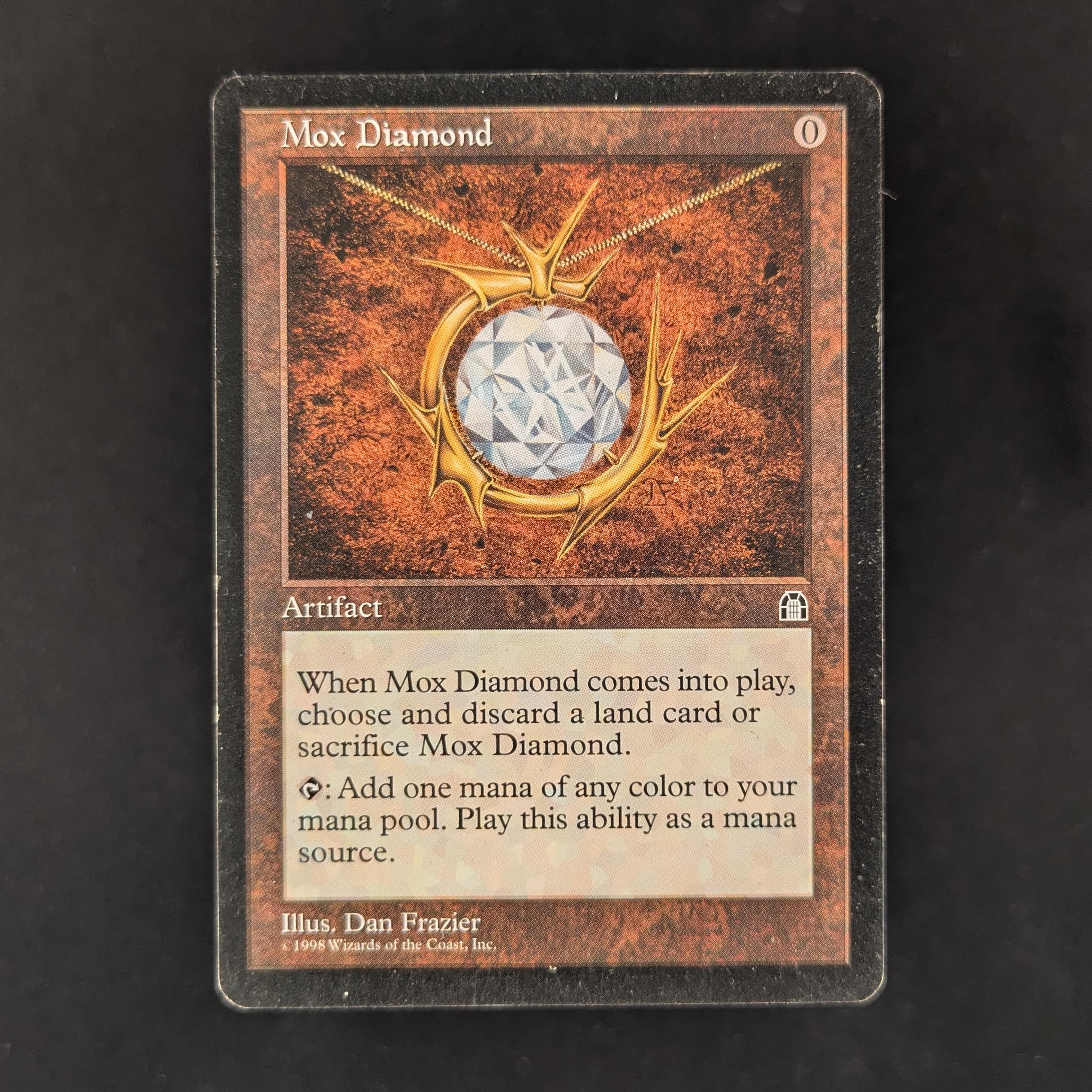 MTG Singles - Mox Diamond - Stronghold - English - GD - 33134