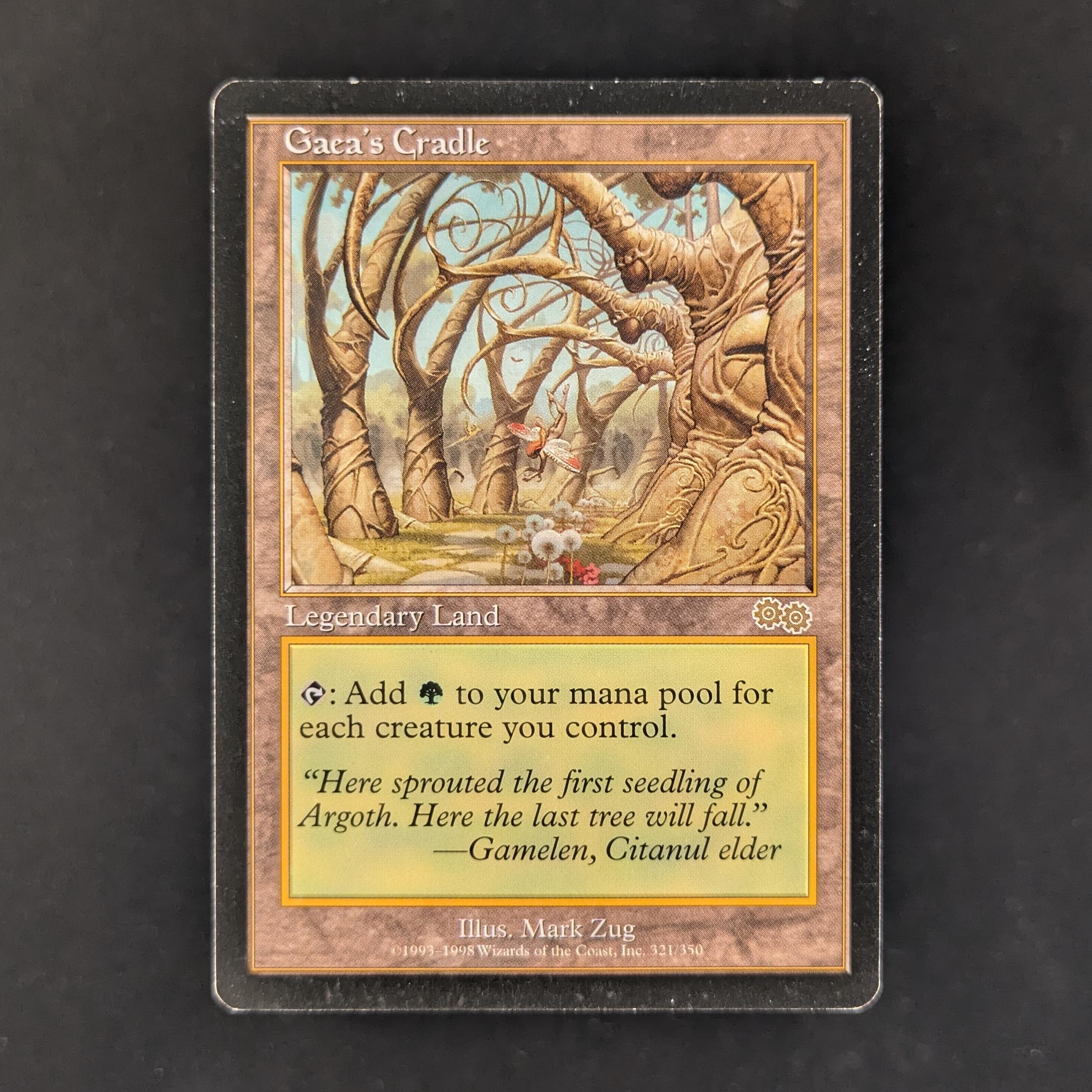 MTG Singles - Gaea's Cradle - Urza's Saga - English - GD - 33139