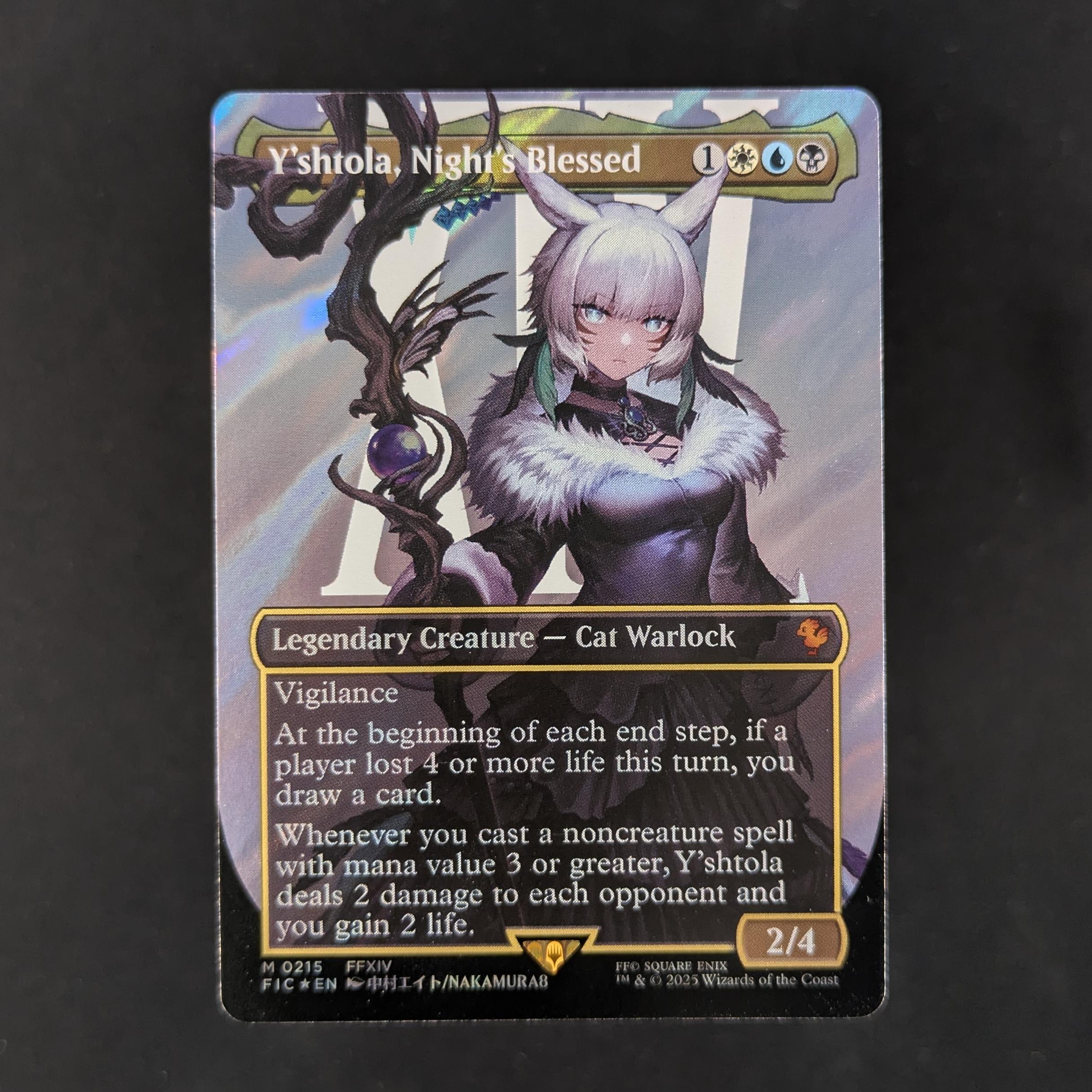 MTG Singles - [FOIL] Y'shtola, Night's Blessed - Commander: FINAL FANTASY: Extras - NM - 