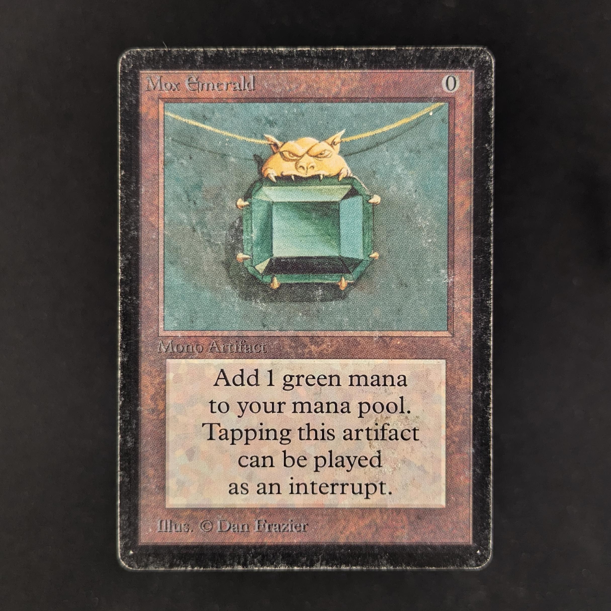 MTG Singles - Mox Emerald - Beta - PO - INKED - 33178