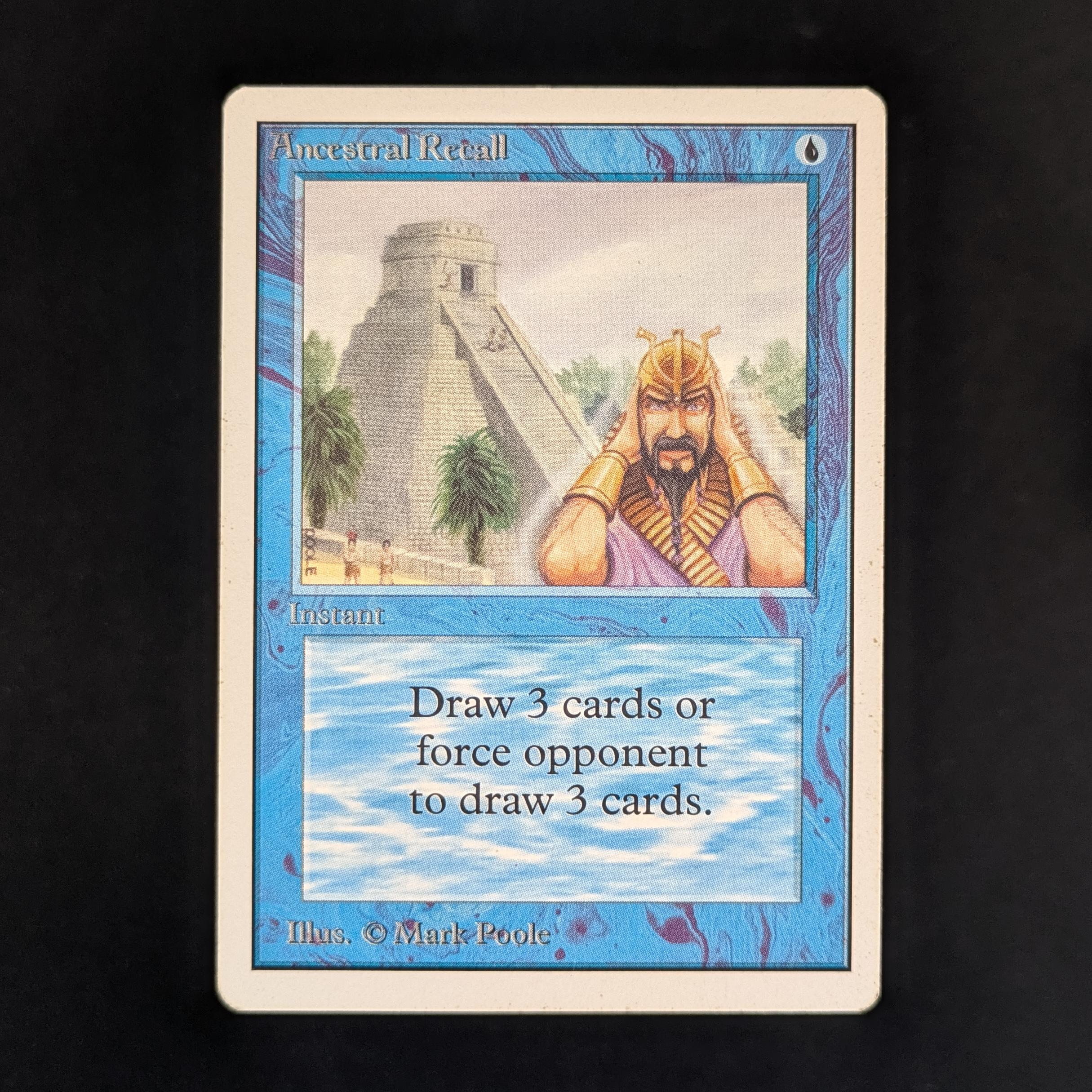 MTG Singles - Ancestral Recall - Unlimited - LP - 33207