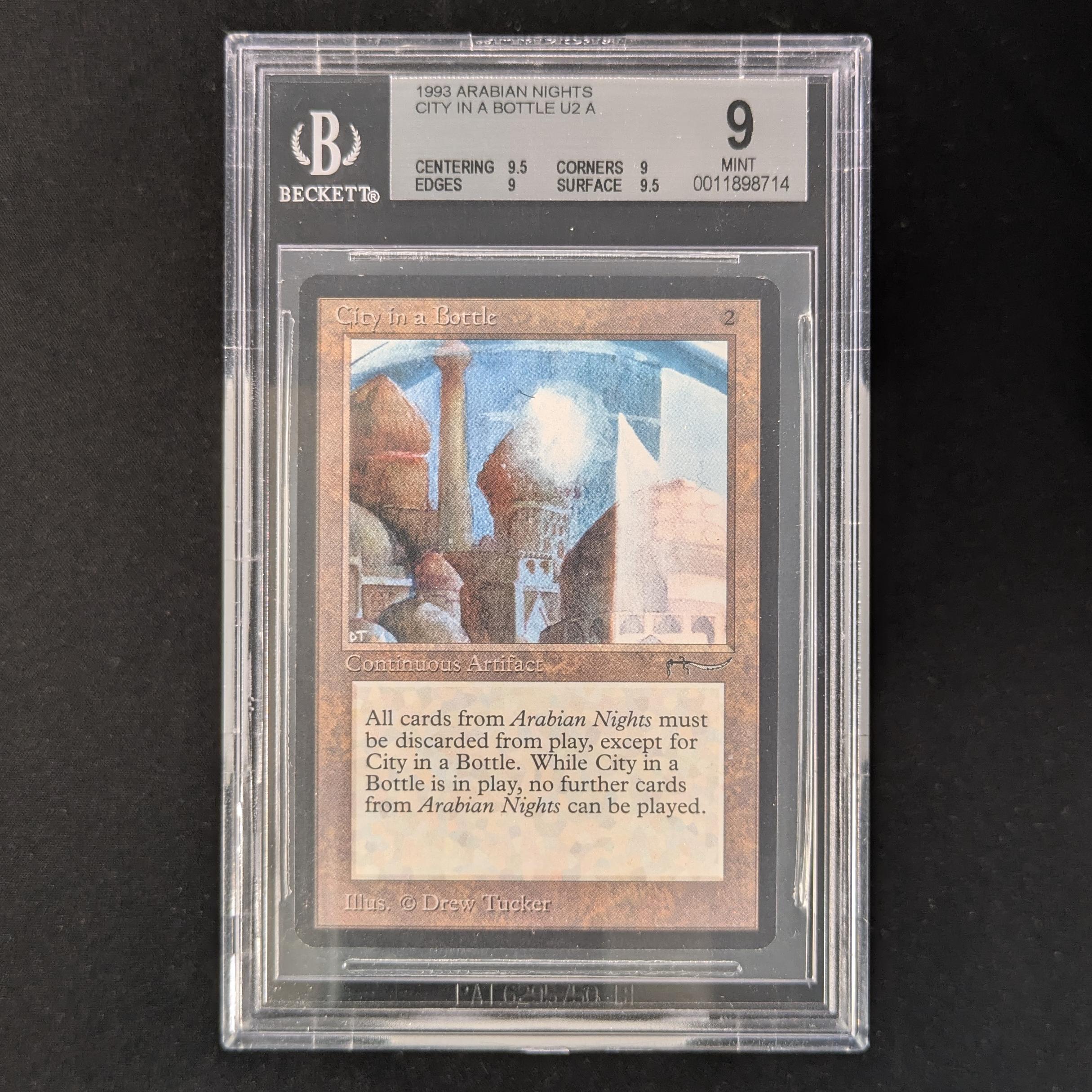 MTG Singles - City in a Bottle - Arabian Nights - BGS 9 - 33294