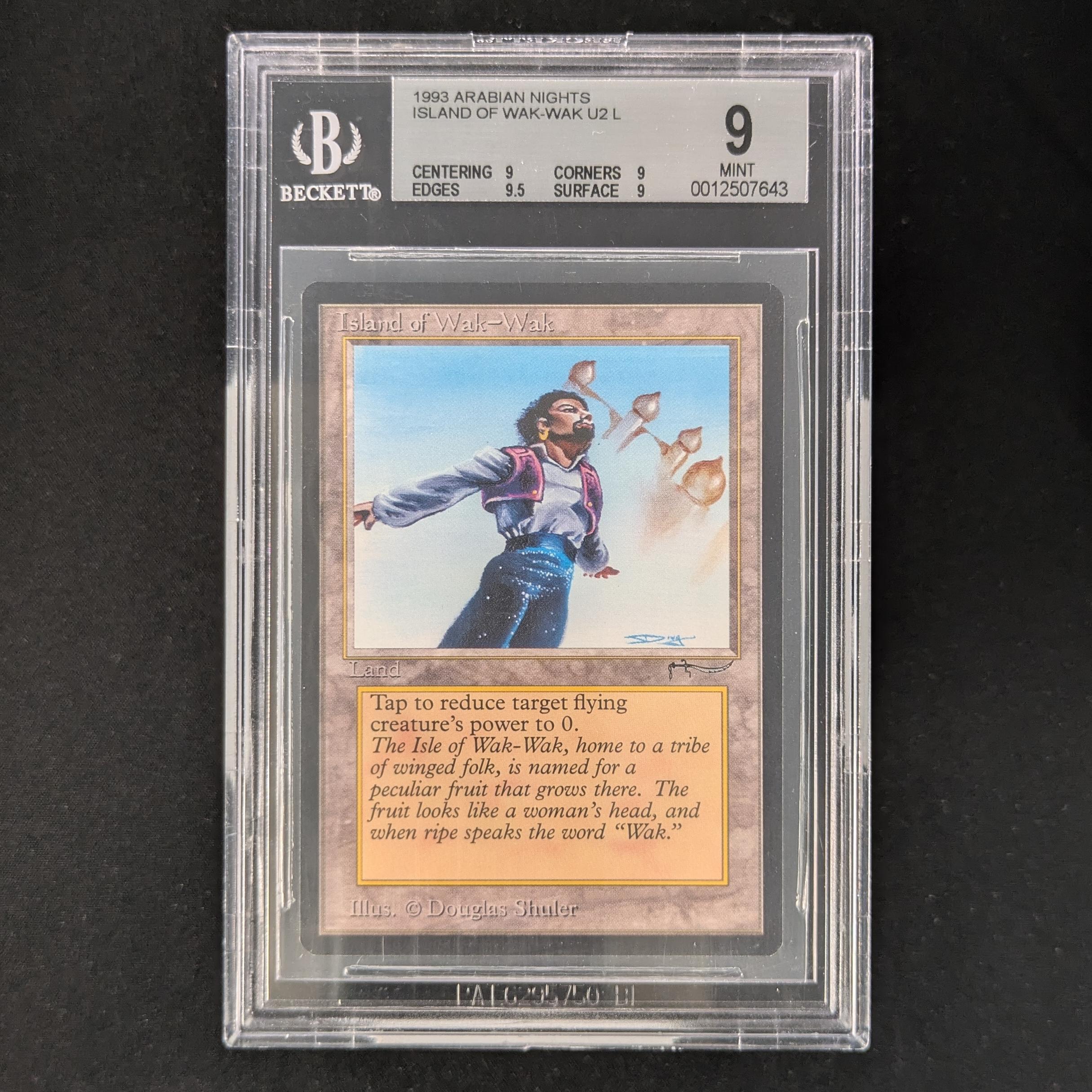 MTG Singles - Island of Wak-Wak - Arabian Nights - BGS 9 - 33302