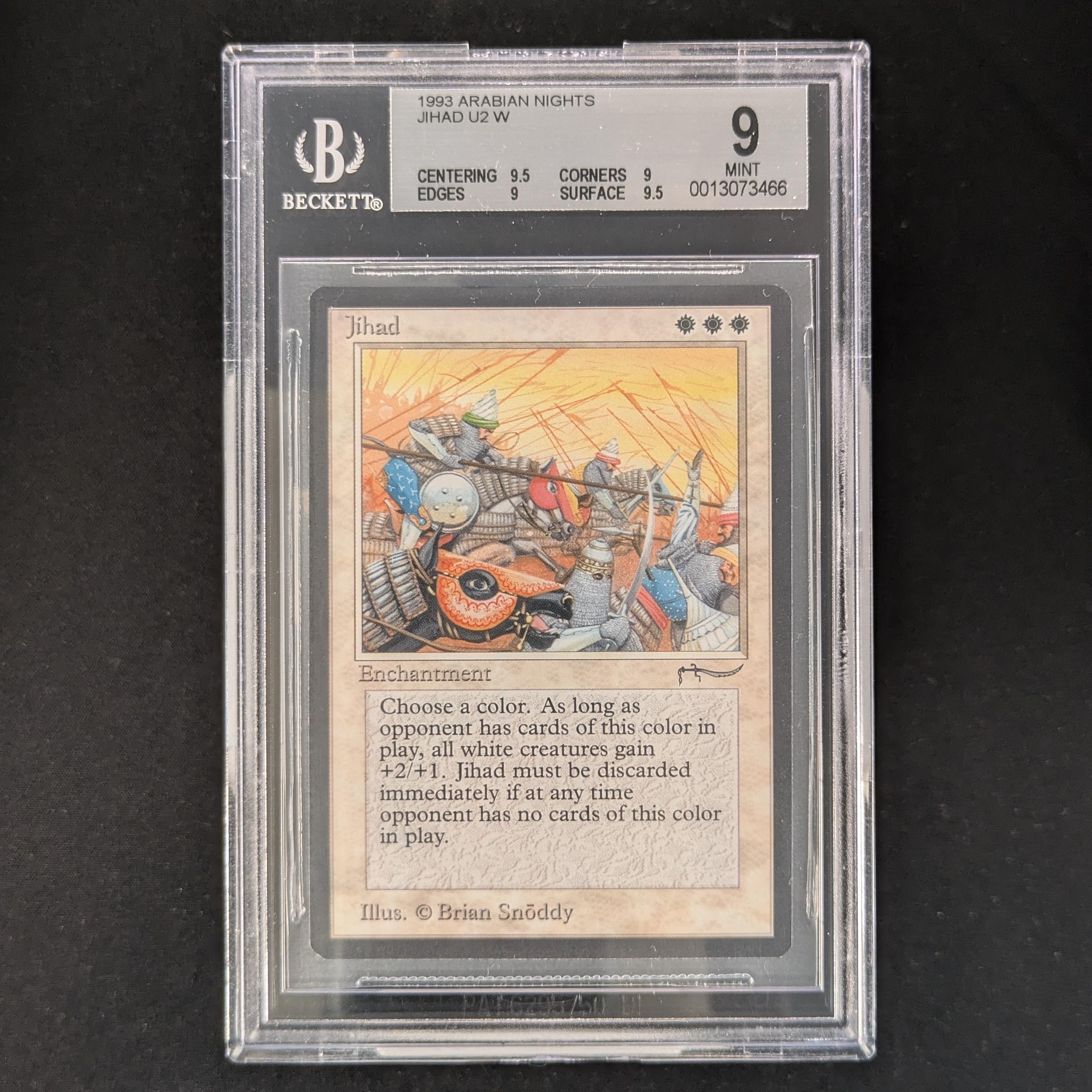 MTG Singles - Jihad - Arabian Nights - BGS 9 - 33303