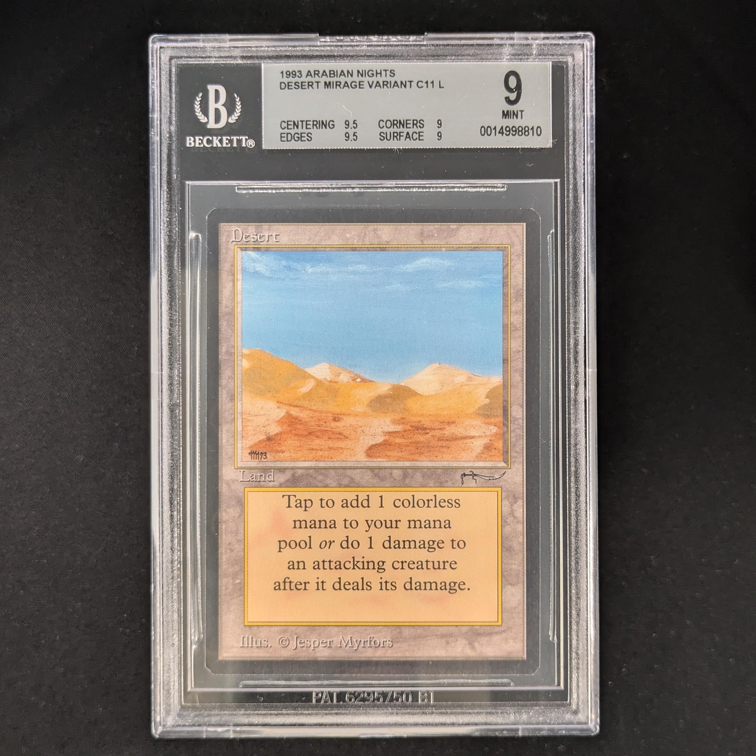 MTG Singles - Desert - Arabian Nights - BGS 9 - 